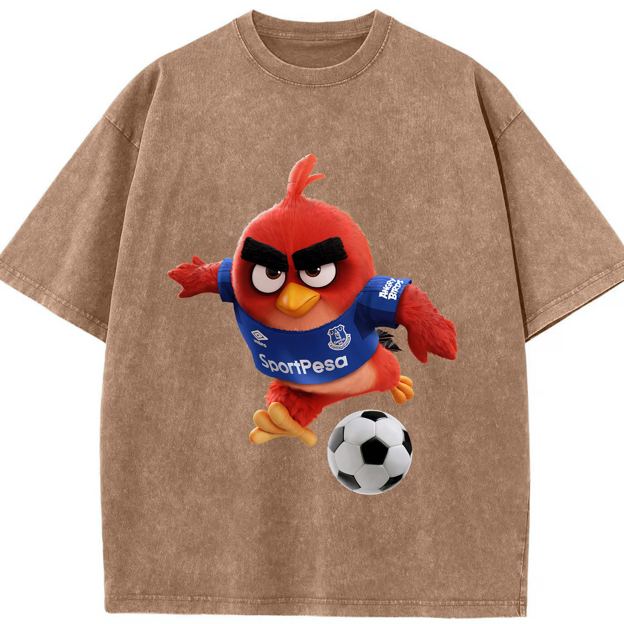 （画像用） Angry Birds アングリーバード 綿100% ヴィンテージ風 半袖Tシャツ（フロントプリント）
