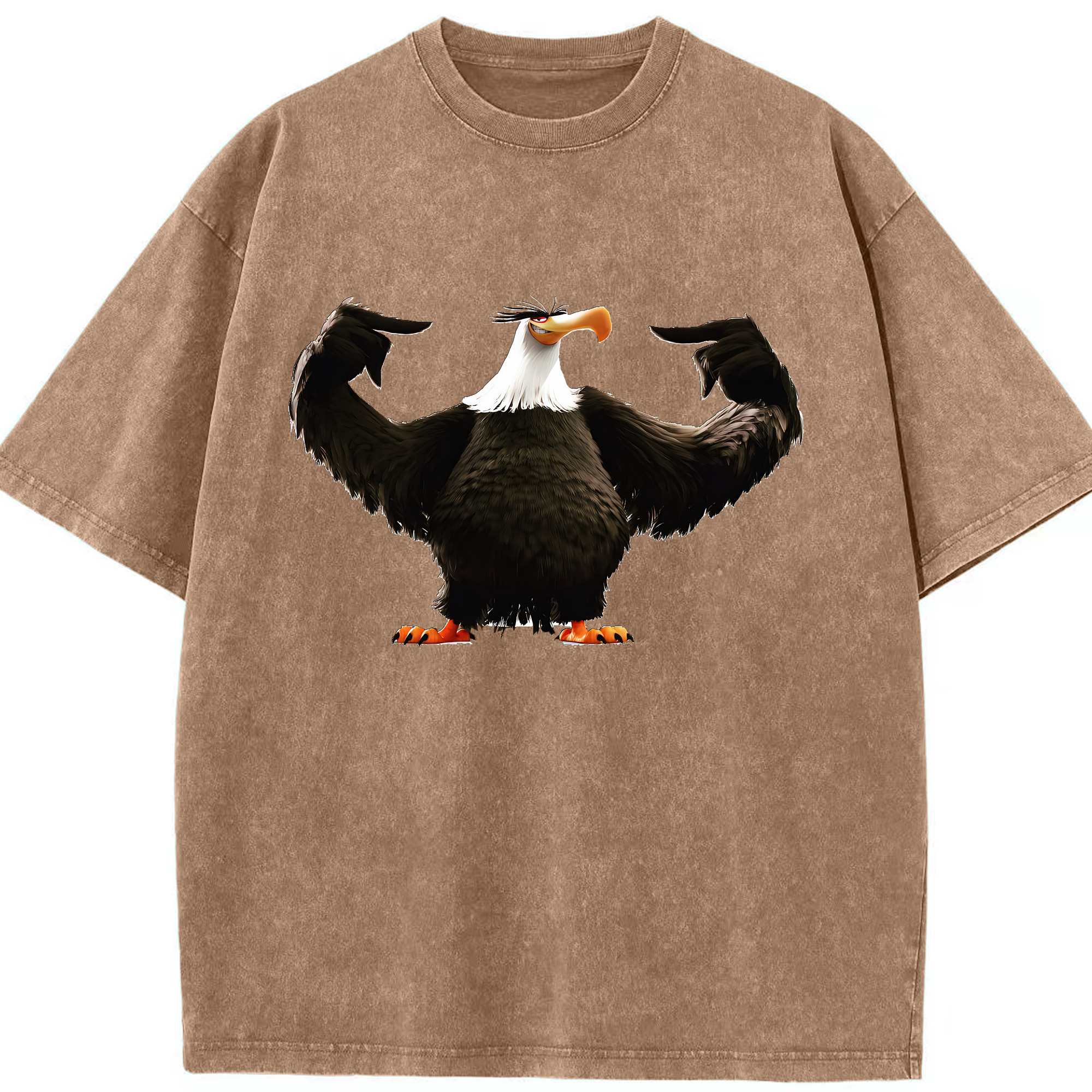 （画像用） Angry Birds アングリーバード 綿100% ヴィンテージ風 半袖Tシャツ（フロントプリント）