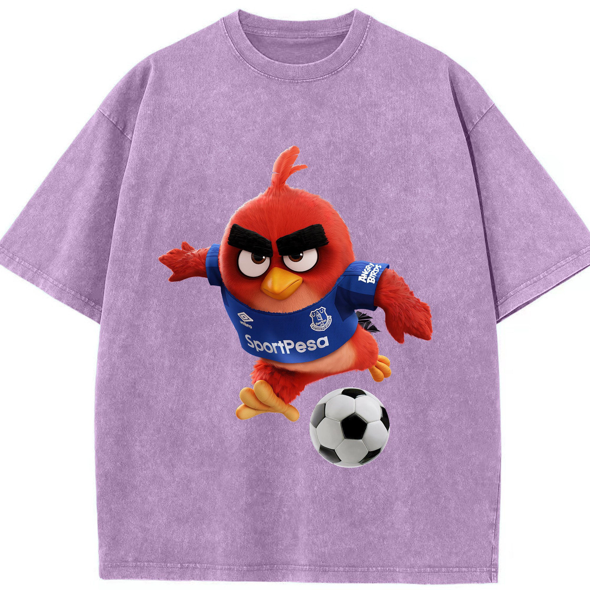 （画像用） Angry Birds アングリーバード 綿100% ヴィンテージ風 半袖Tシャツ（フロントプリント）