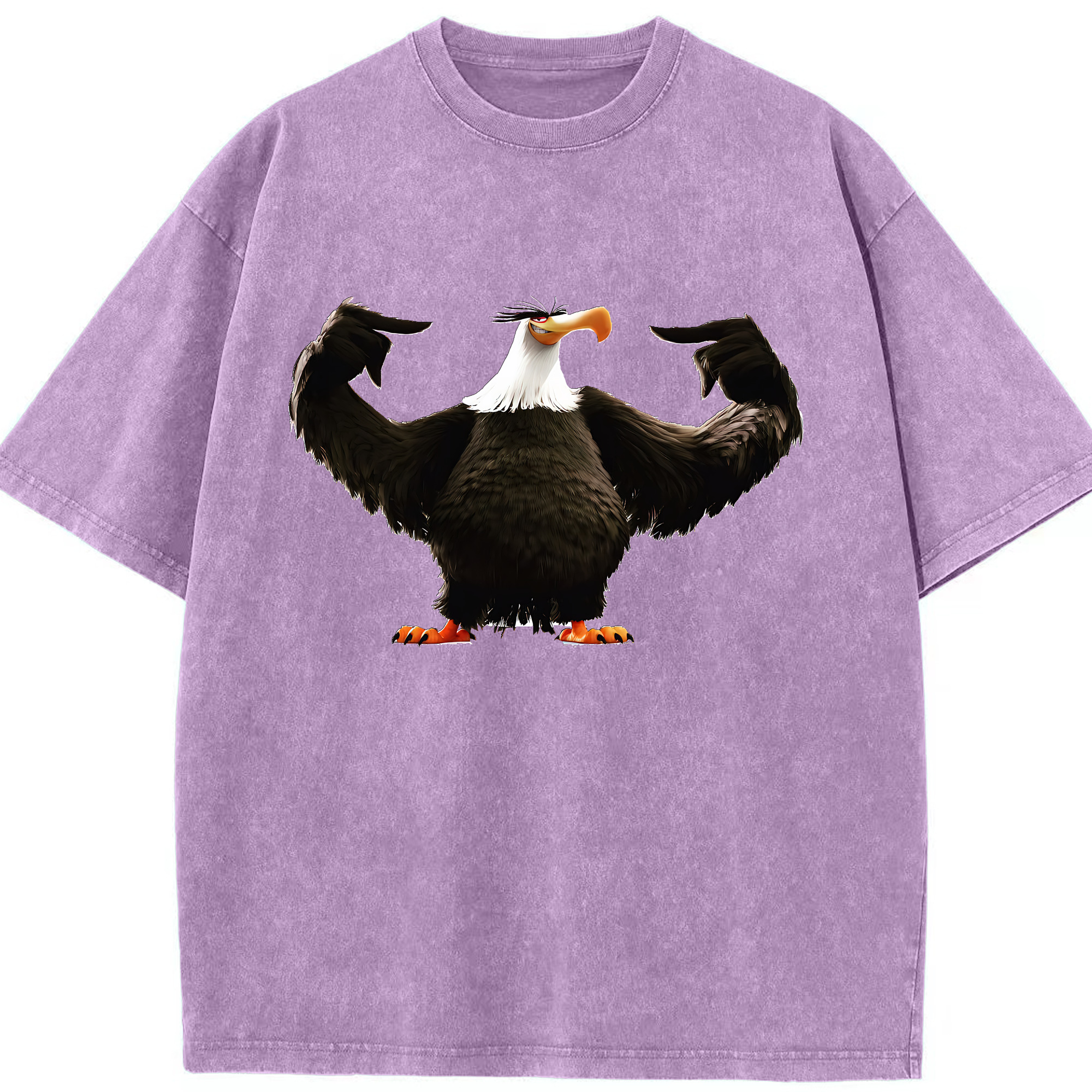 （画像用） Angry Birds アングリーバード 綿100% ヴィンテージ風 半袖Tシャツ（フロントプリント）