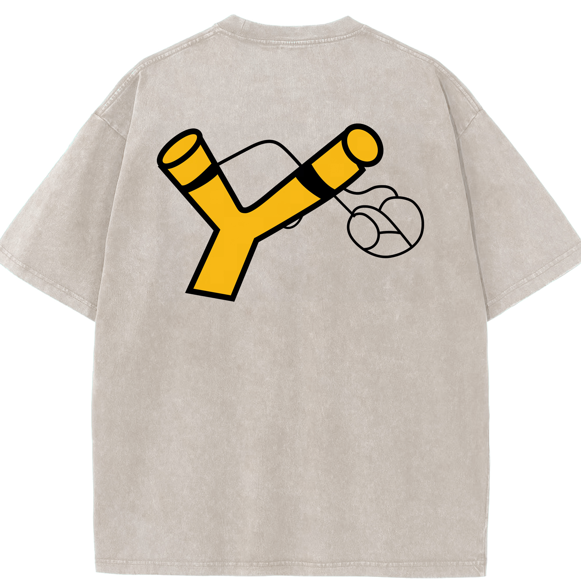 （画像用） Angry Birds アングリーバード 綿100% ヴィンテージ風 半袖Tシャツ（背面プリント）