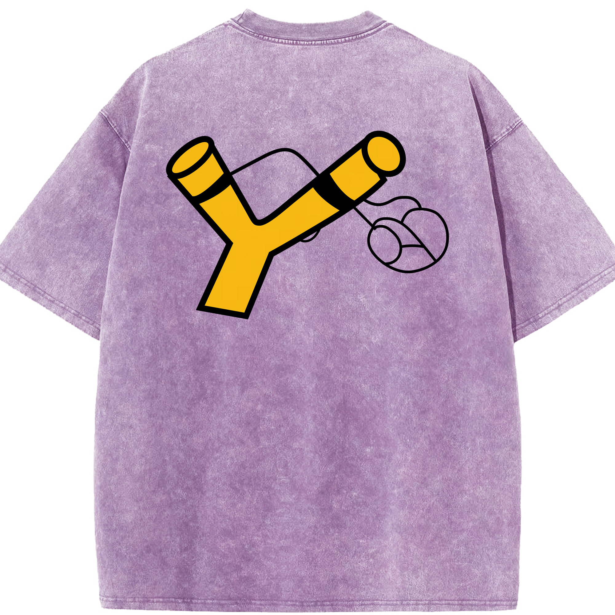 （画像用） Angry Birds アングリーバード 綿100% ヴィンテージ風 半袖Tシャツ（背面プリント）