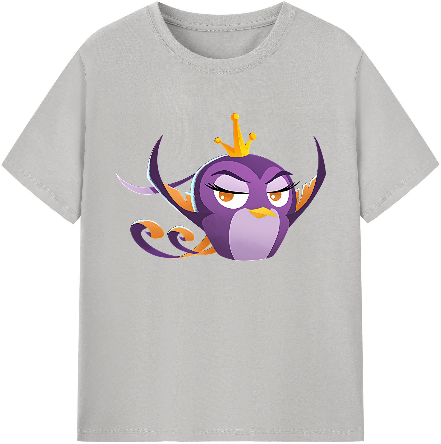 （画像用） Angry Birds アングリーバード 綿100％ メンズ半袖Tシャツ｜肌触りやわらか＆通気性