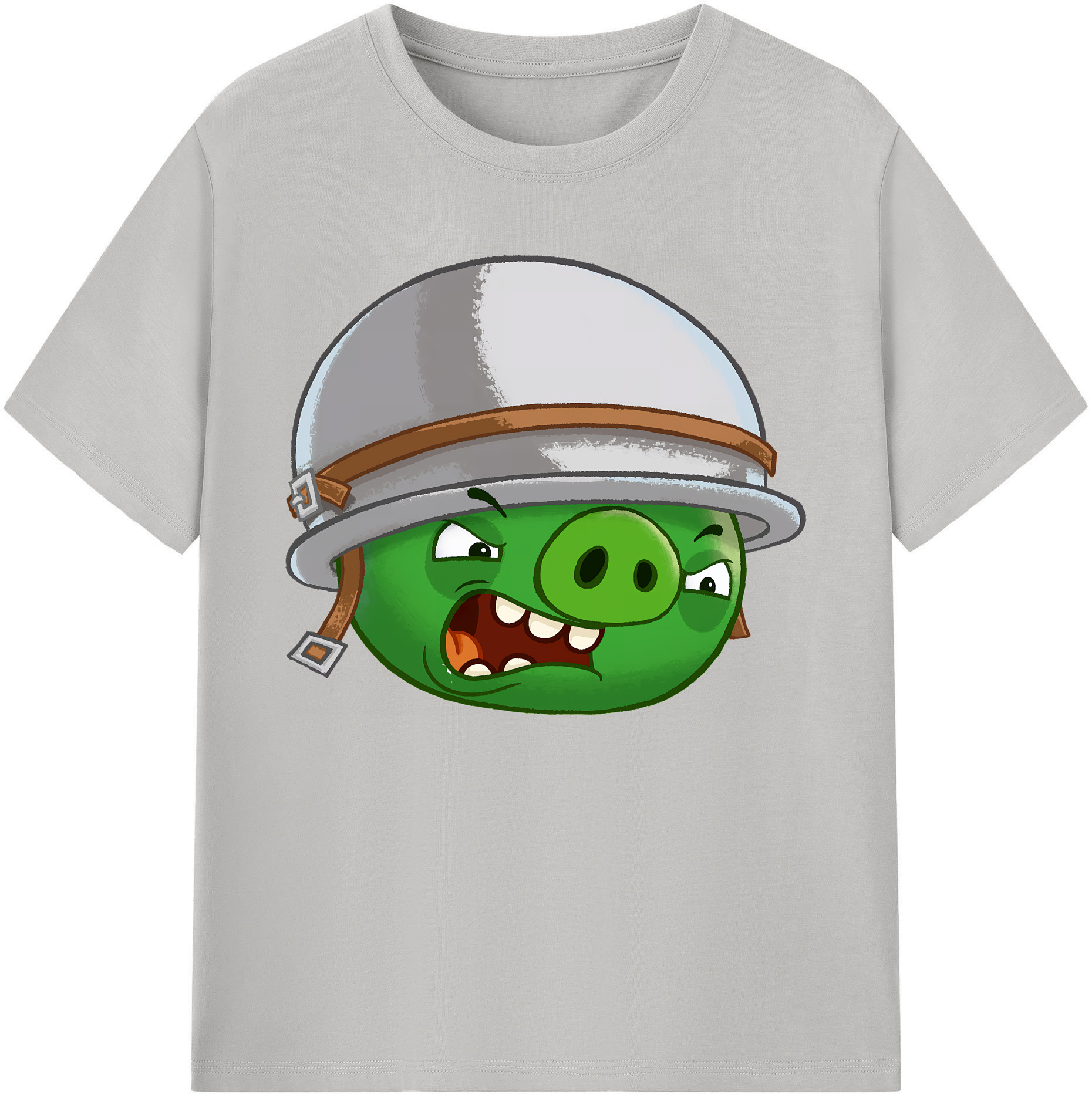 （画像用） Angry Birds アングリーバード 綿100％ メンズ半袖Tシャツ｜肌触りやわらか＆通気性