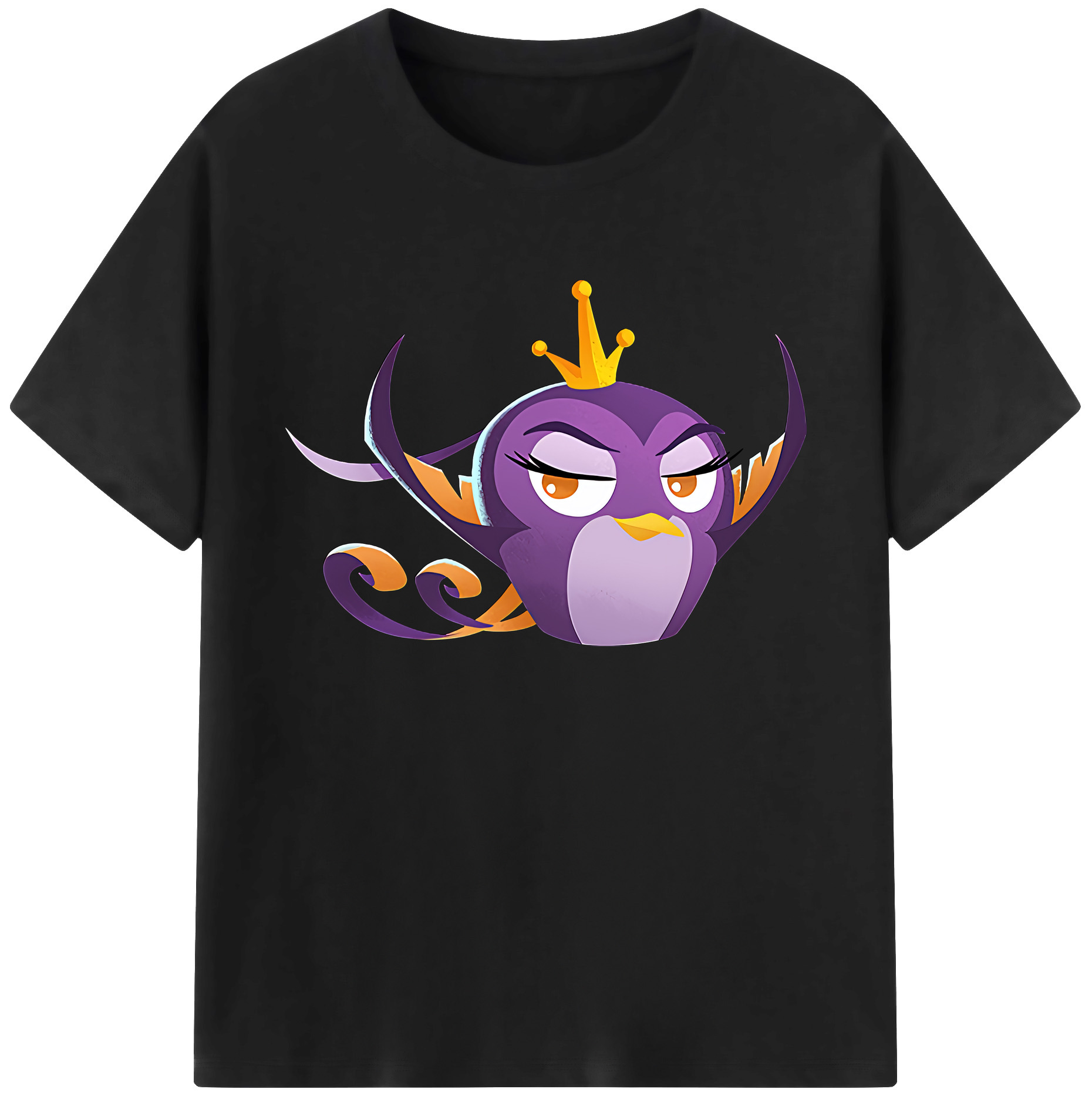 （画像用） Angry Birds アングリーバード 綿100％ メンズ半袖Tシャツ｜肌触りやわらか＆通気性
