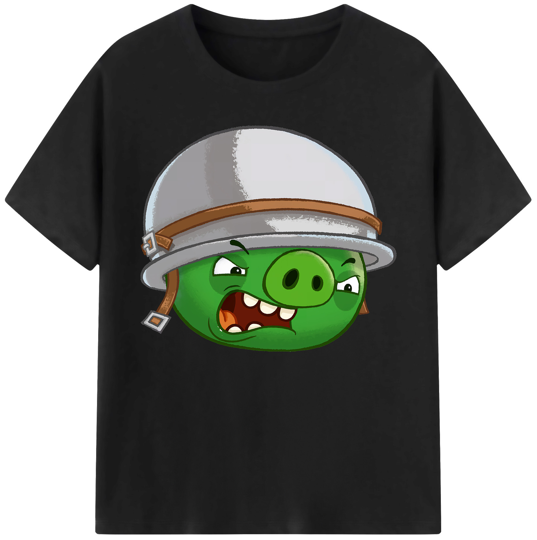 （画像用） Angry Birds アングリーバード 綿100％ メンズ半袖Tシャツ｜肌触りやわらか＆通気性