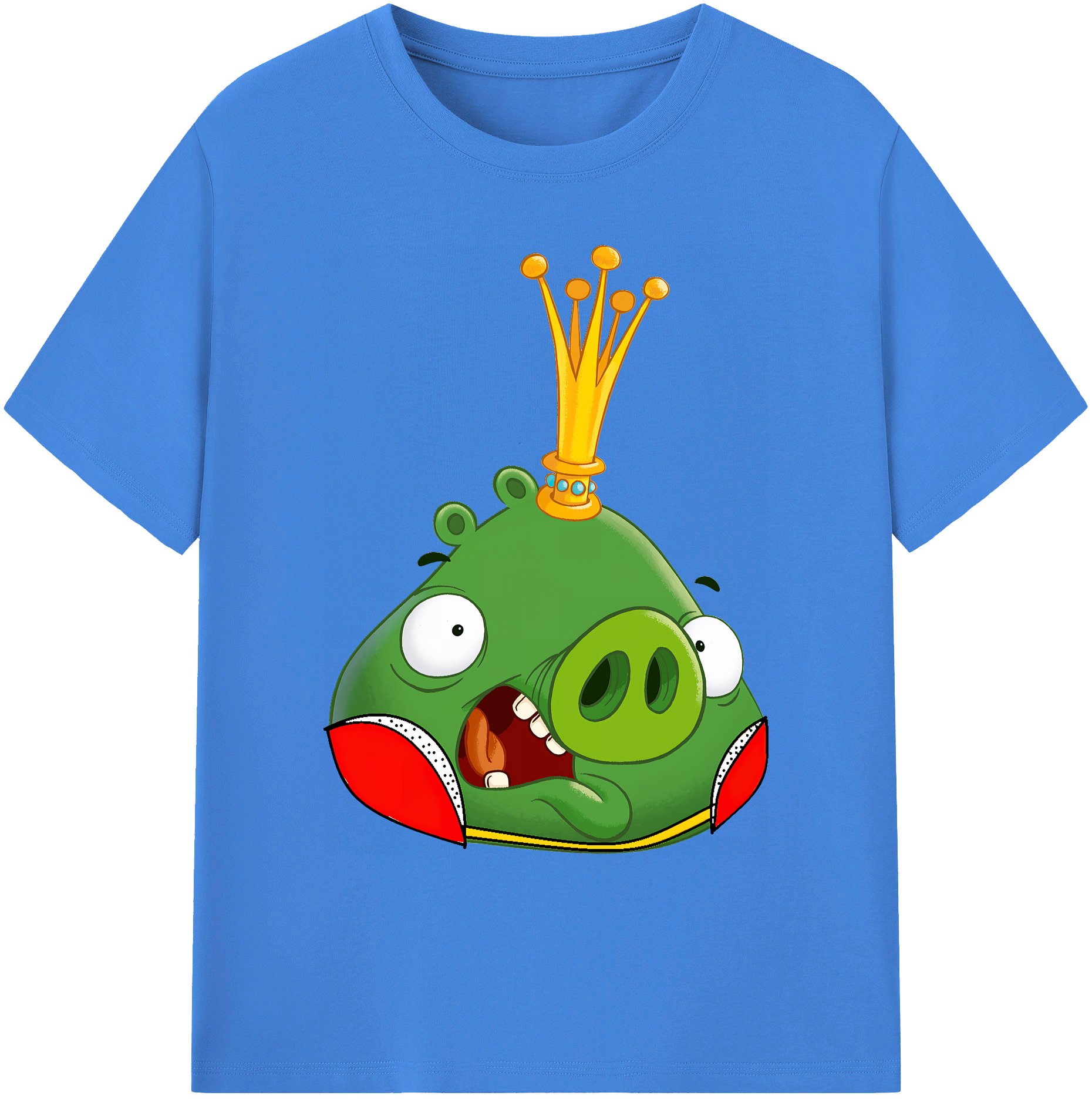 （画像用） Angry Birds アングリーバード 綿100％ メンズ半袖Tシャツ｜肌触りやわらか＆通気性