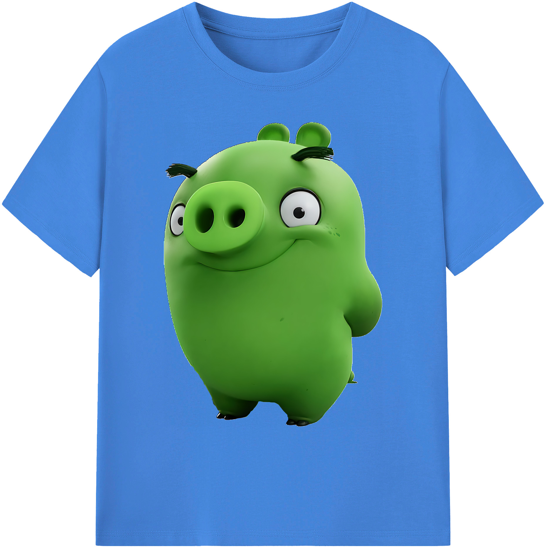 （画像用） Angry Birds アングリーバード 綿100％ メンズ半袖Tシャツ｜肌触りやわらか＆通気性