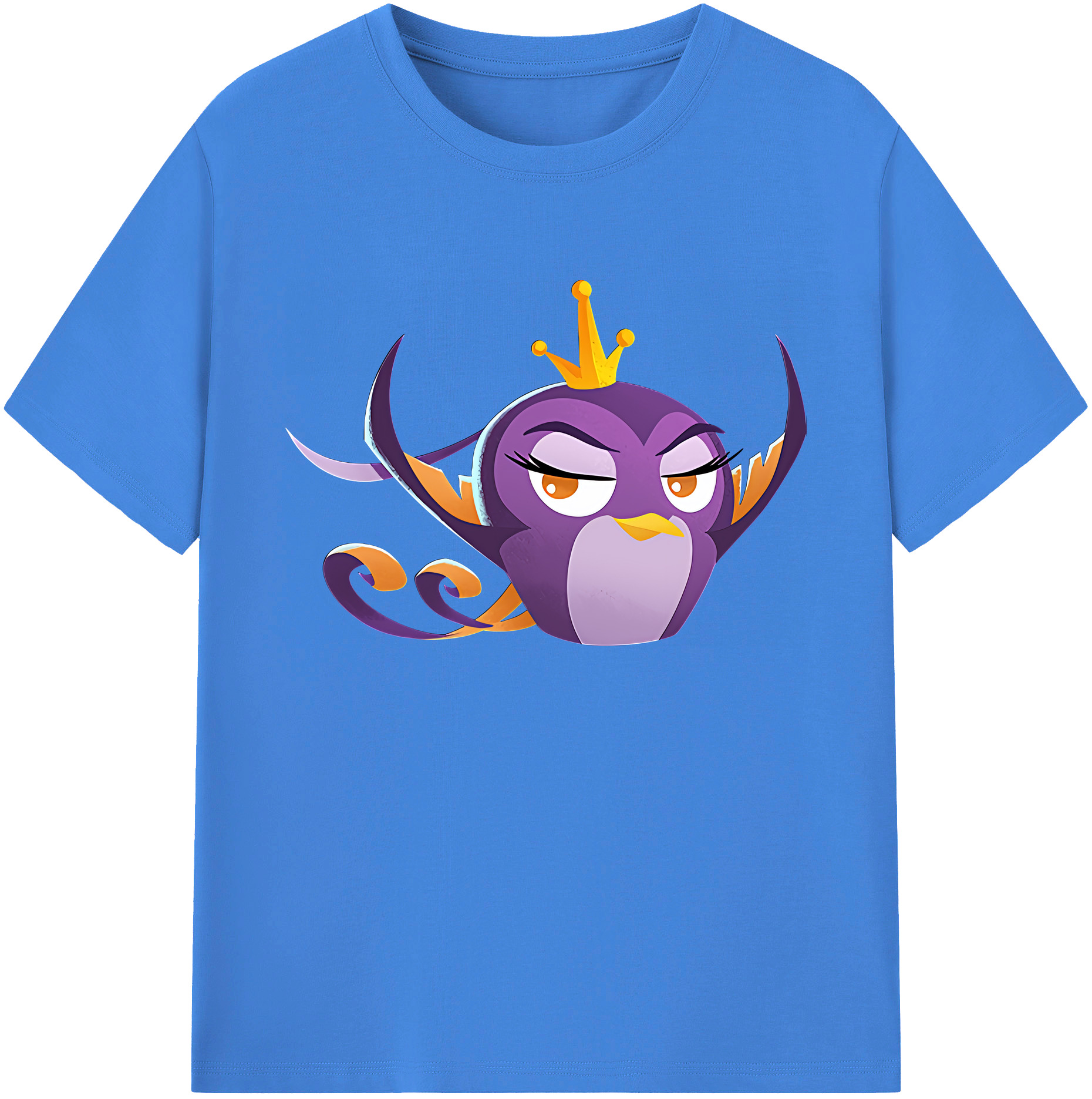 （画像用） Angry Birds アングリーバード 綿100％ メンズ半袖Tシャツ｜肌触りやわらか＆通気性