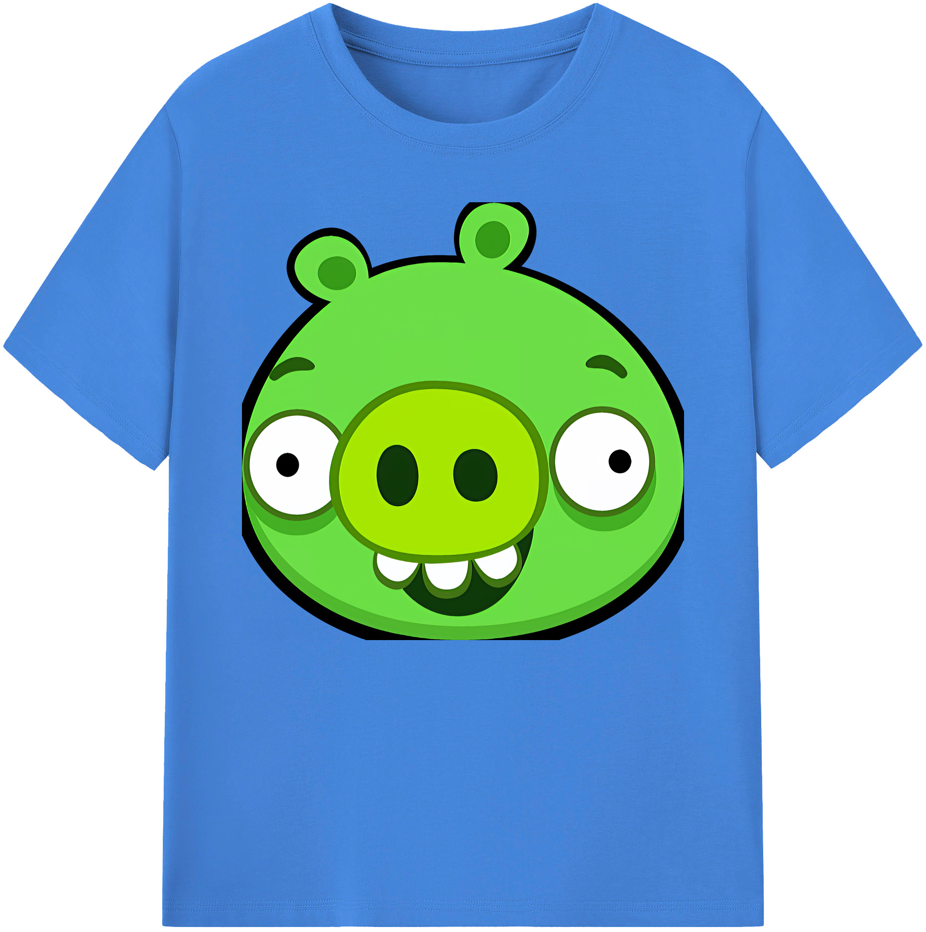 （画像用） Angry Birds アングリーバード 綿100％ メンズ半袖Tシャツ｜肌触りやわらか＆通気性