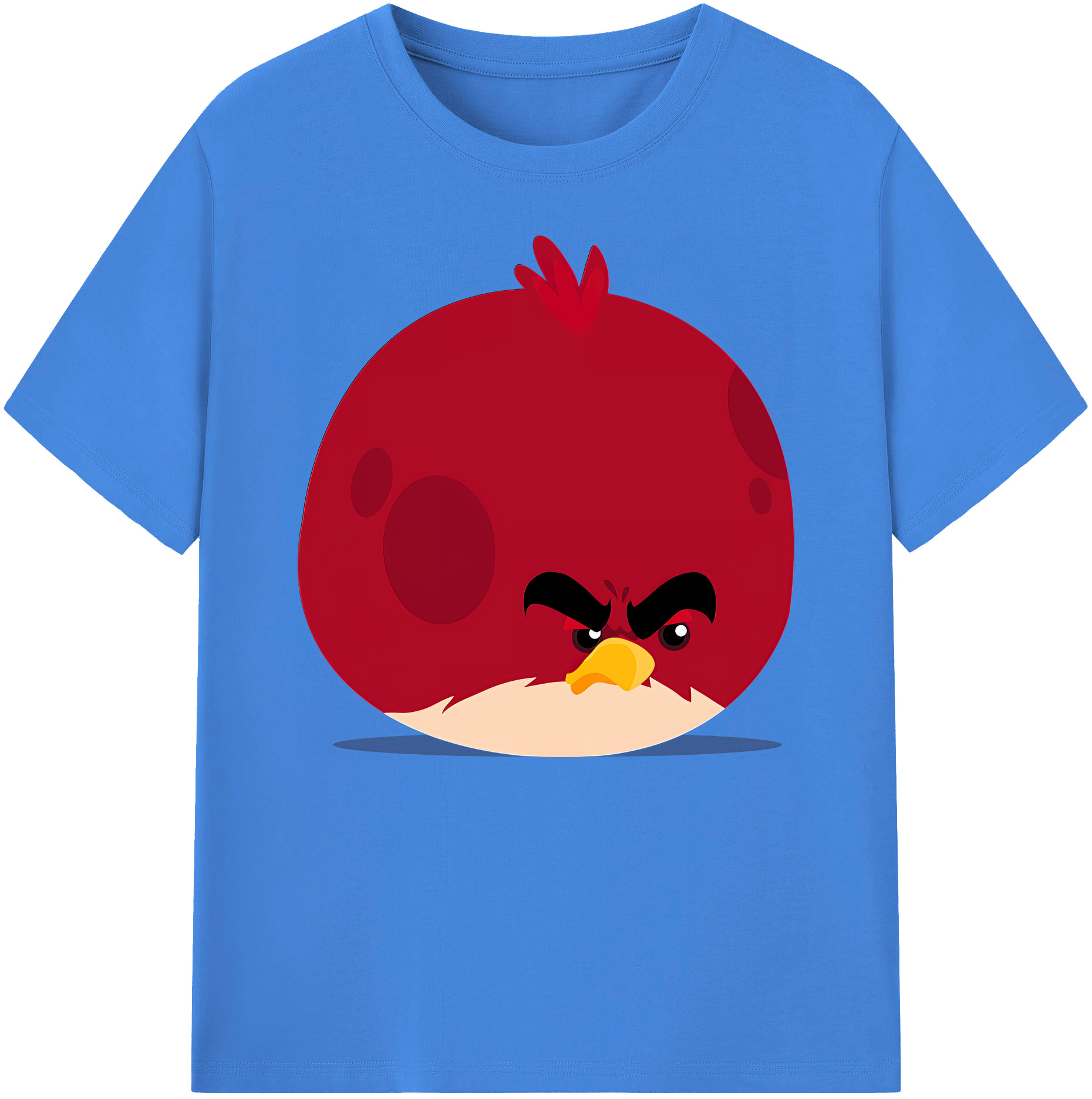 （画像用） Angry Birds アングリーバード 綿100％ メンズ半袖Tシャツ｜肌触りやわらか＆通気性