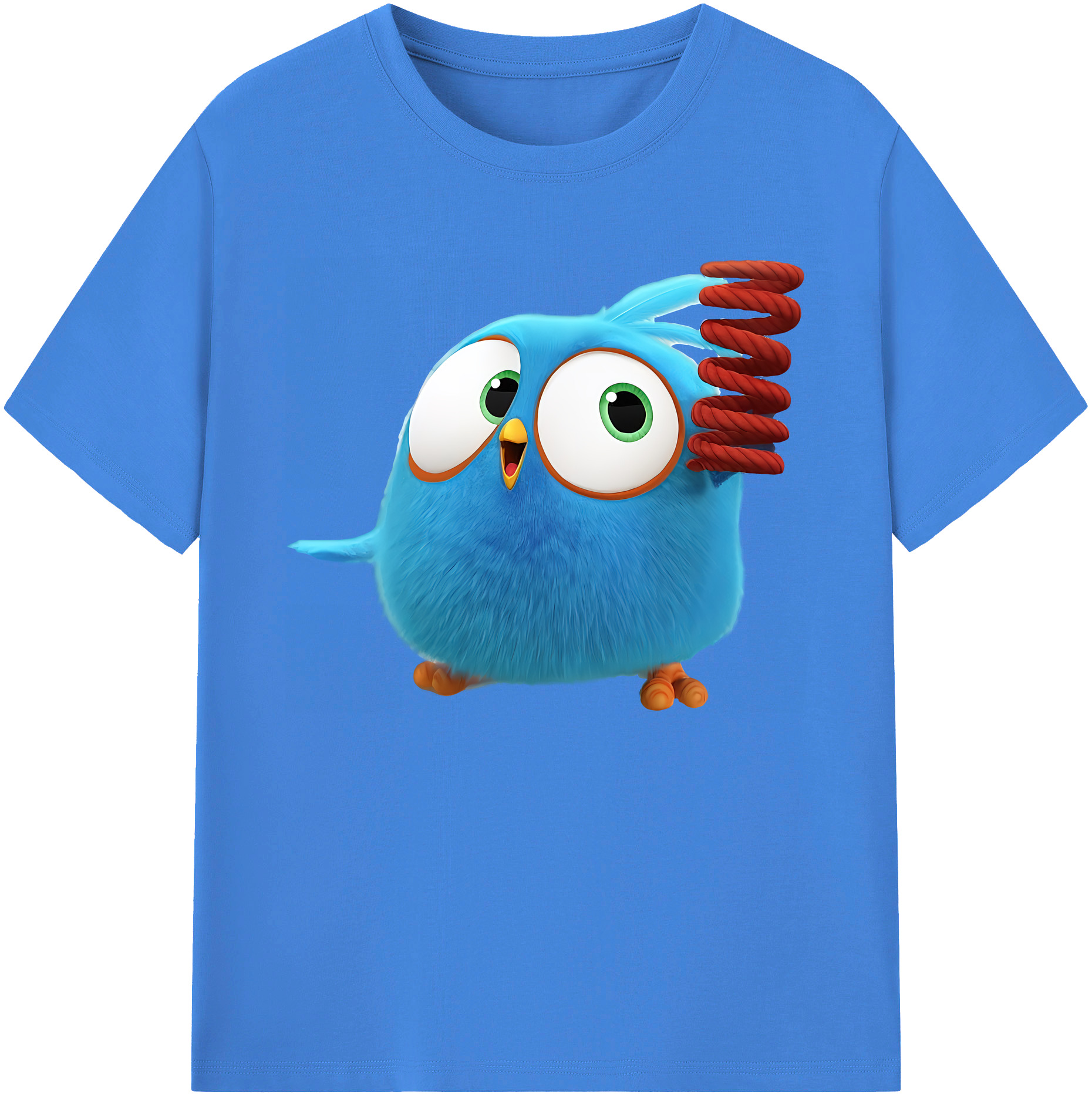 （画像用） Angry Birds アングリーバード 綿100％ メンズ半袖Tシャツ｜肌触りやわらか＆通気性