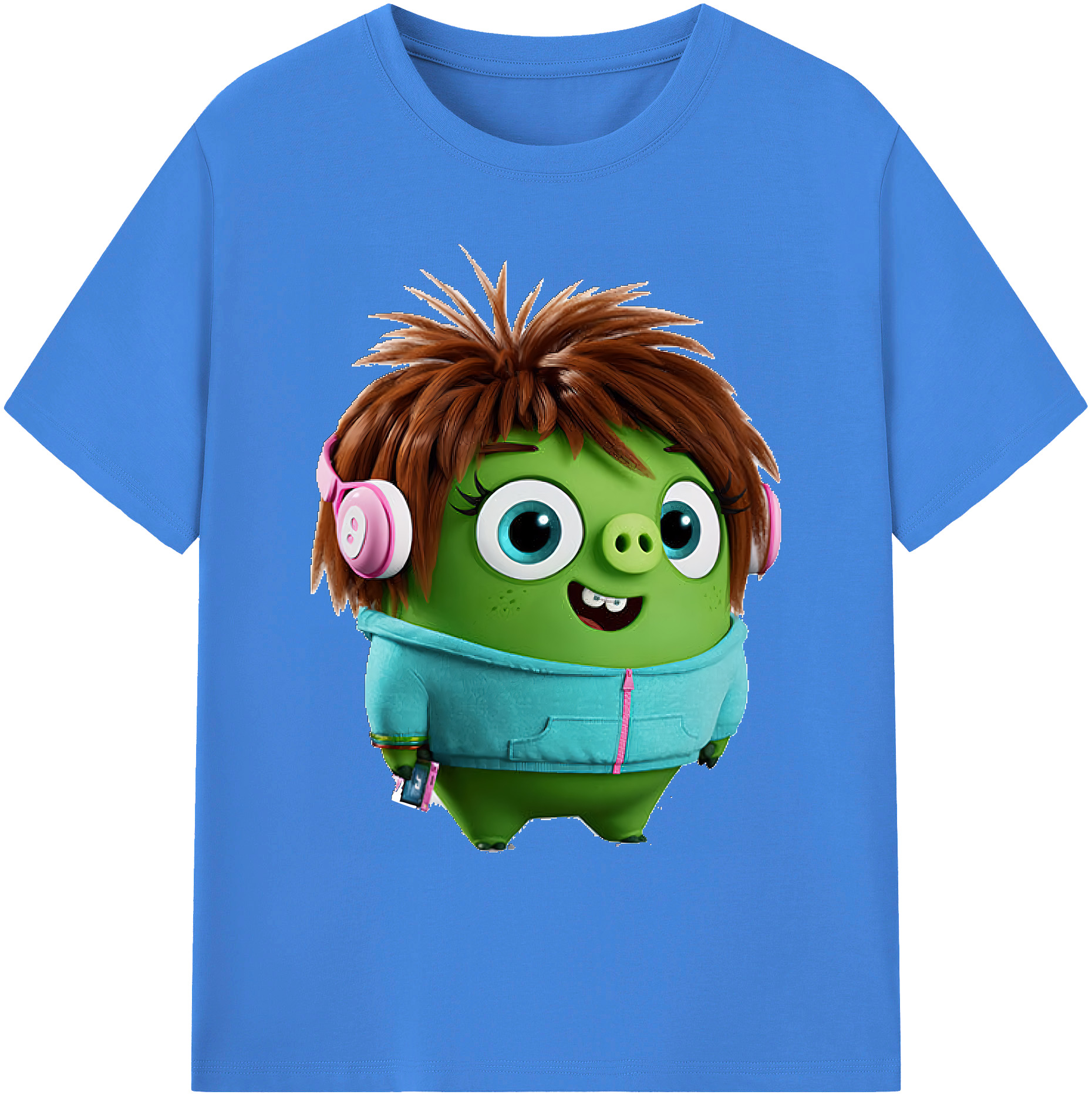 （画像用） Angry Birds アングリーバード 綿100％ メンズ半袖Tシャツ｜肌触りやわらか＆通気性