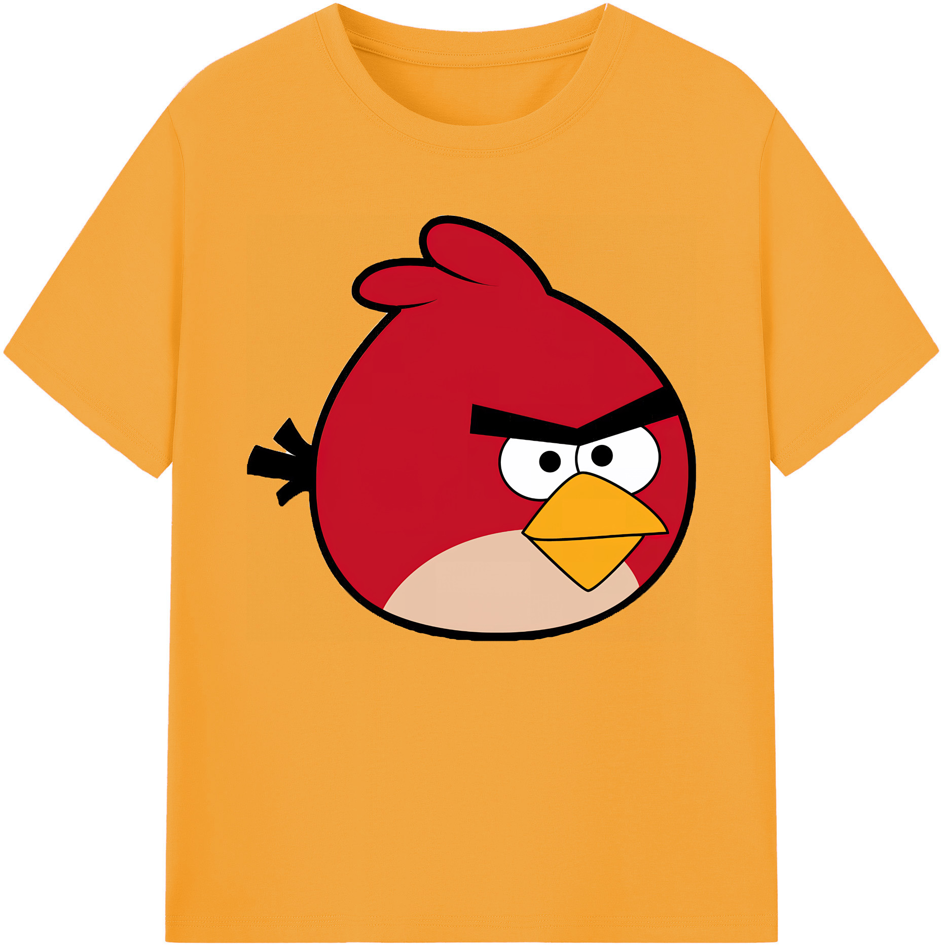 （画像用） Angry Birds アングリーバード 綿100％ メンズ半袖Tシャツ｜肌触りやわらか＆通気性