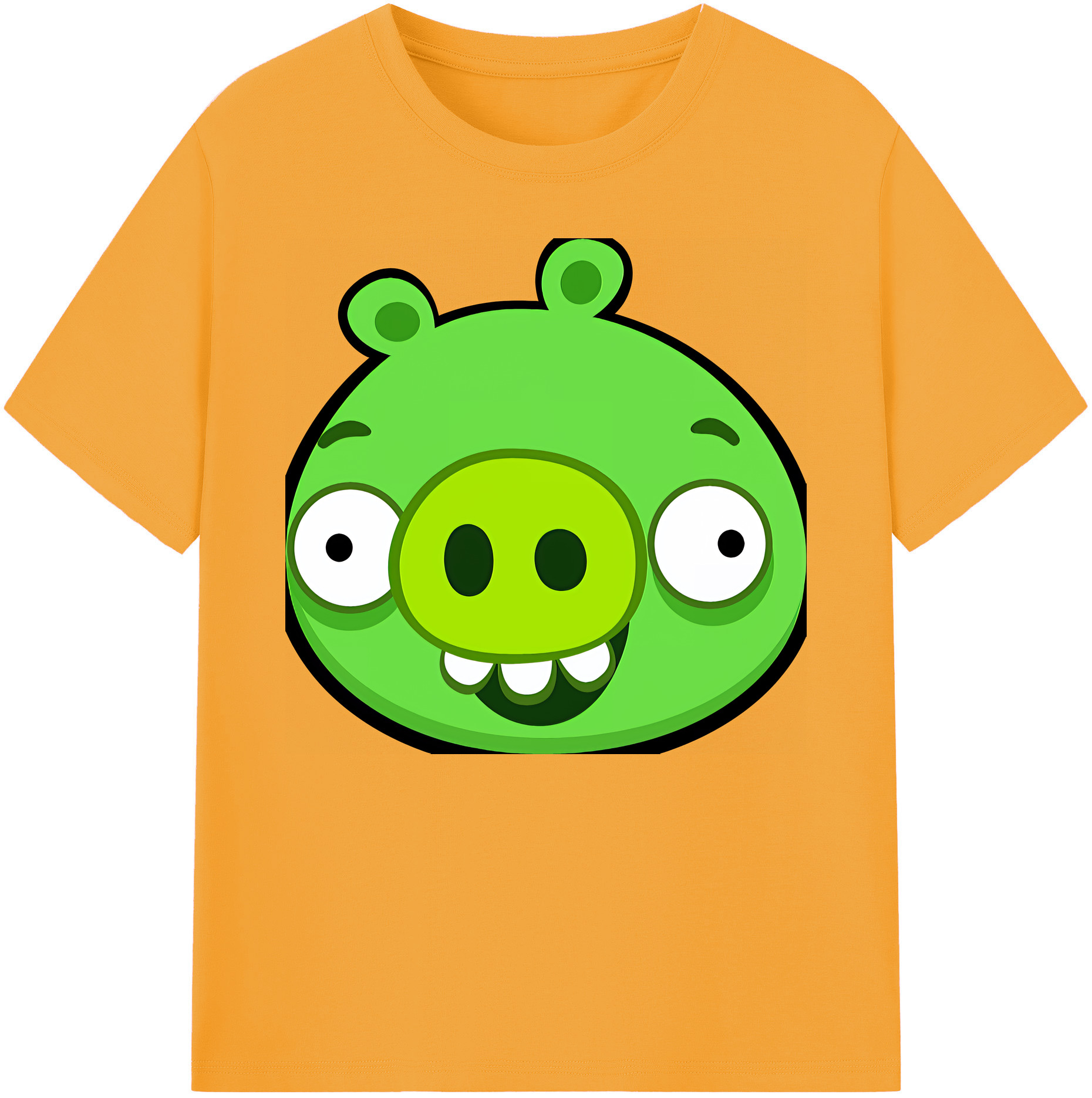 （画像用） Angry Birds アングリーバード 綿100％ メンズ半袖Tシャツ｜肌触りやわらか＆通気性
