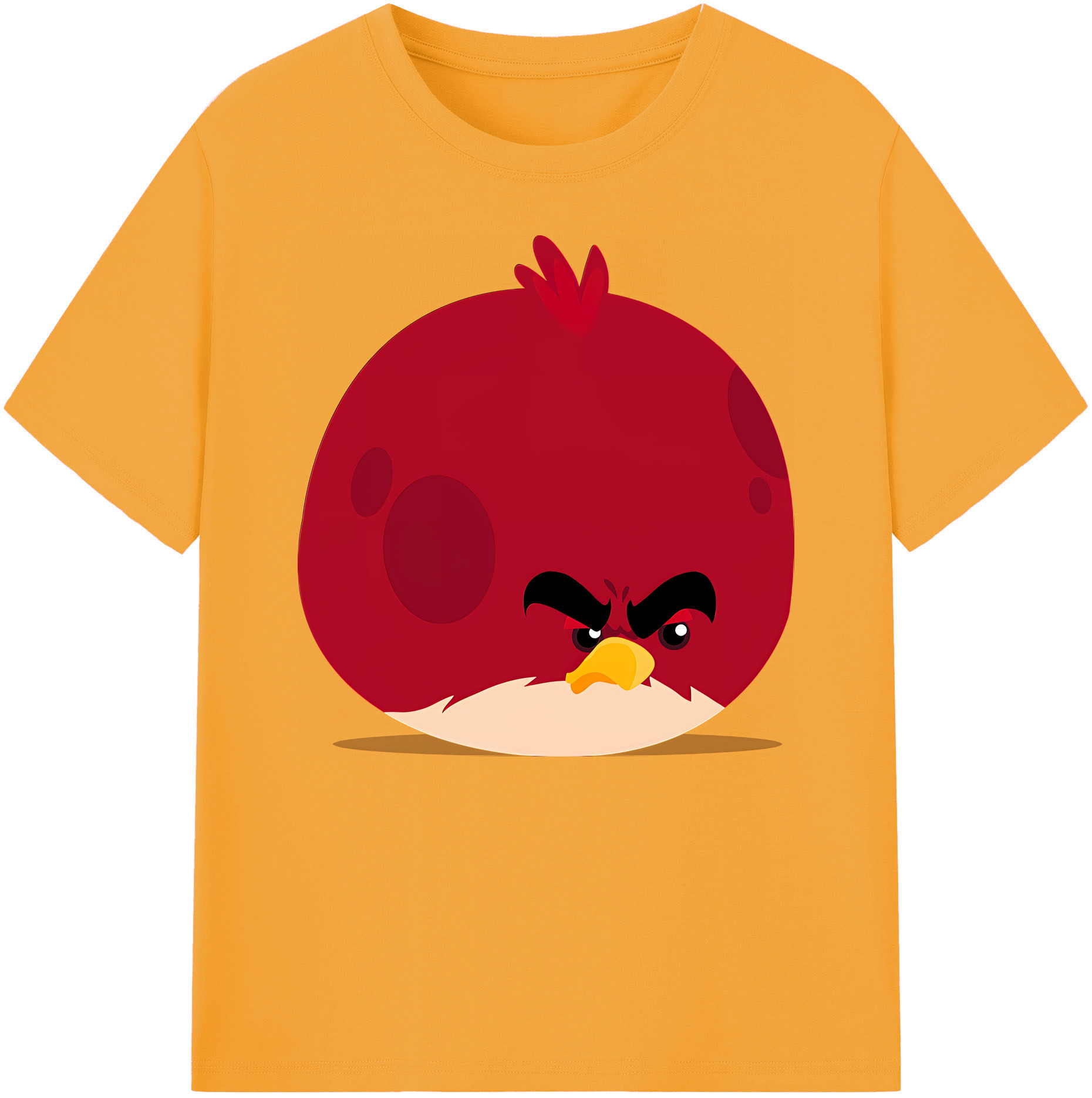 （画像用） Angry Birds アングリーバード 綿100％ メンズ半袖Tシャツ｜肌触りやわらか＆通気性