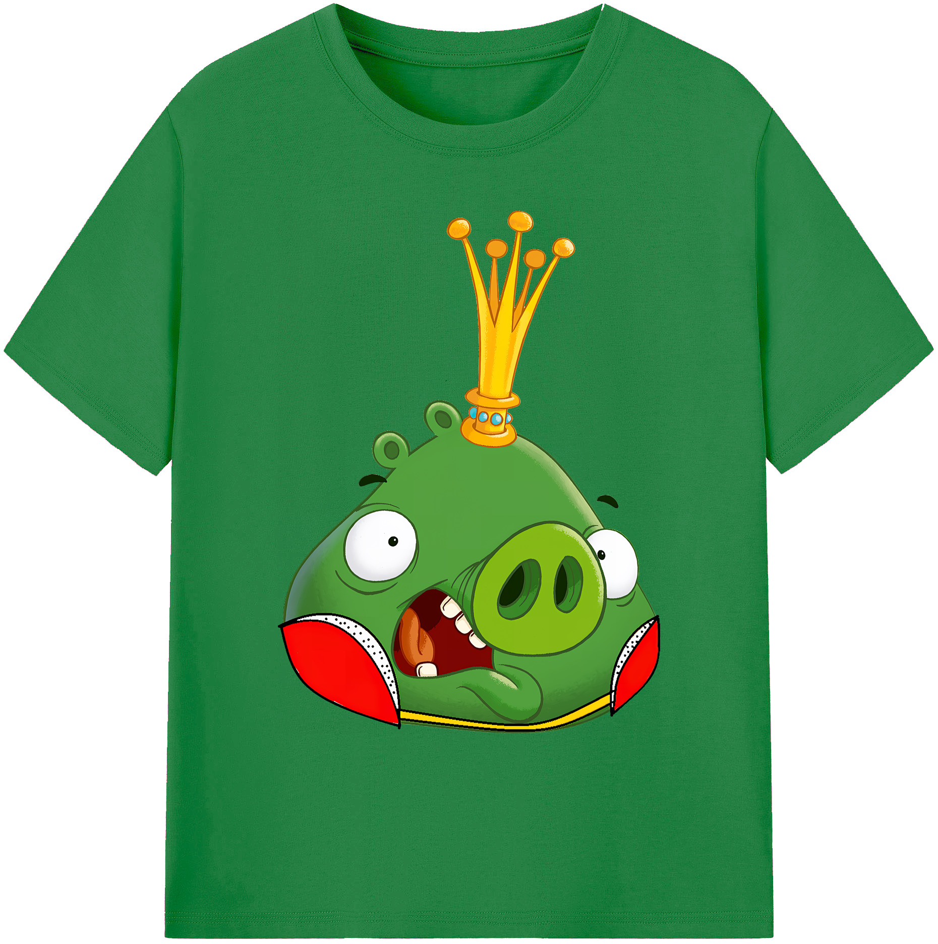 （画像用） Angry Birds アングリーバード 綿100％ メンズ半袖Tシャツ｜肌触りやわらか＆通気性