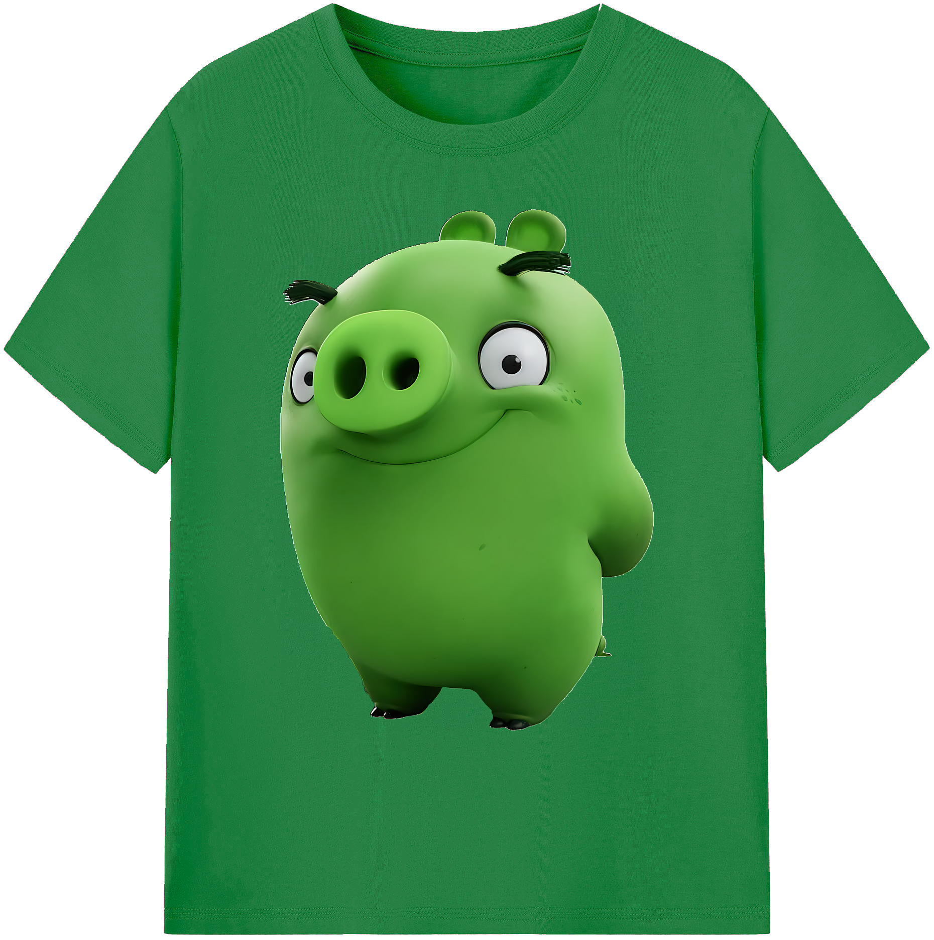 （画像用） Angry Birds アングリーバード 綿100％ メンズ半袖Tシャツ｜肌触りやわらか＆通気性