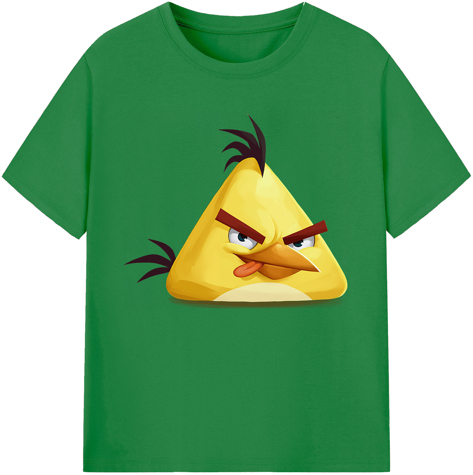 （画像用） Angry Birds アングリーバード 綿100％ メンズ半袖Tシャツ｜肌触りやわらか＆通気性