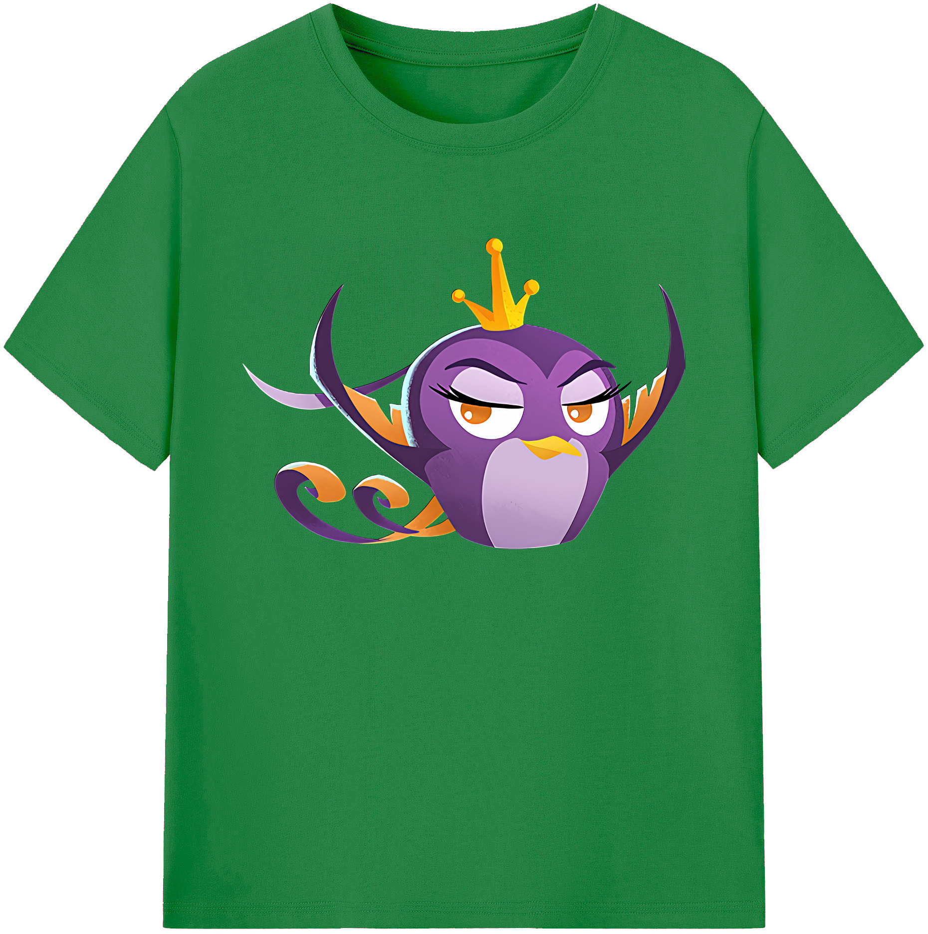 （画像用） Angry Birds アングリーバード 綿100％ メンズ半袖Tシャツ｜肌触りやわらか＆通気性