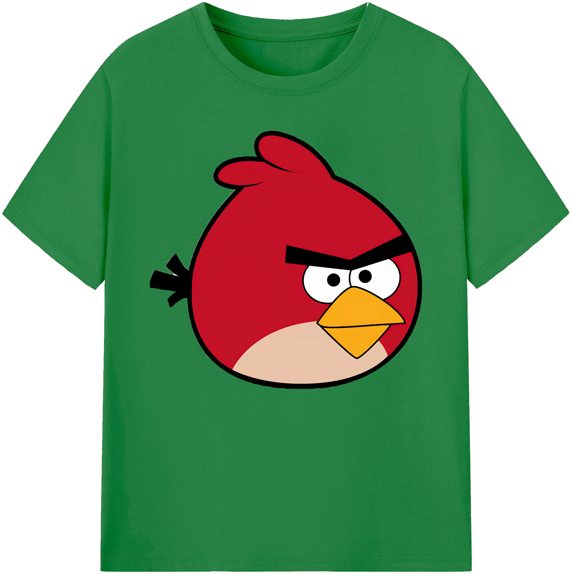 （画像用） Angry Birds アングリーバード 綿100％ メンズ半袖Tシャツ｜肌触りやわらか＆通気性