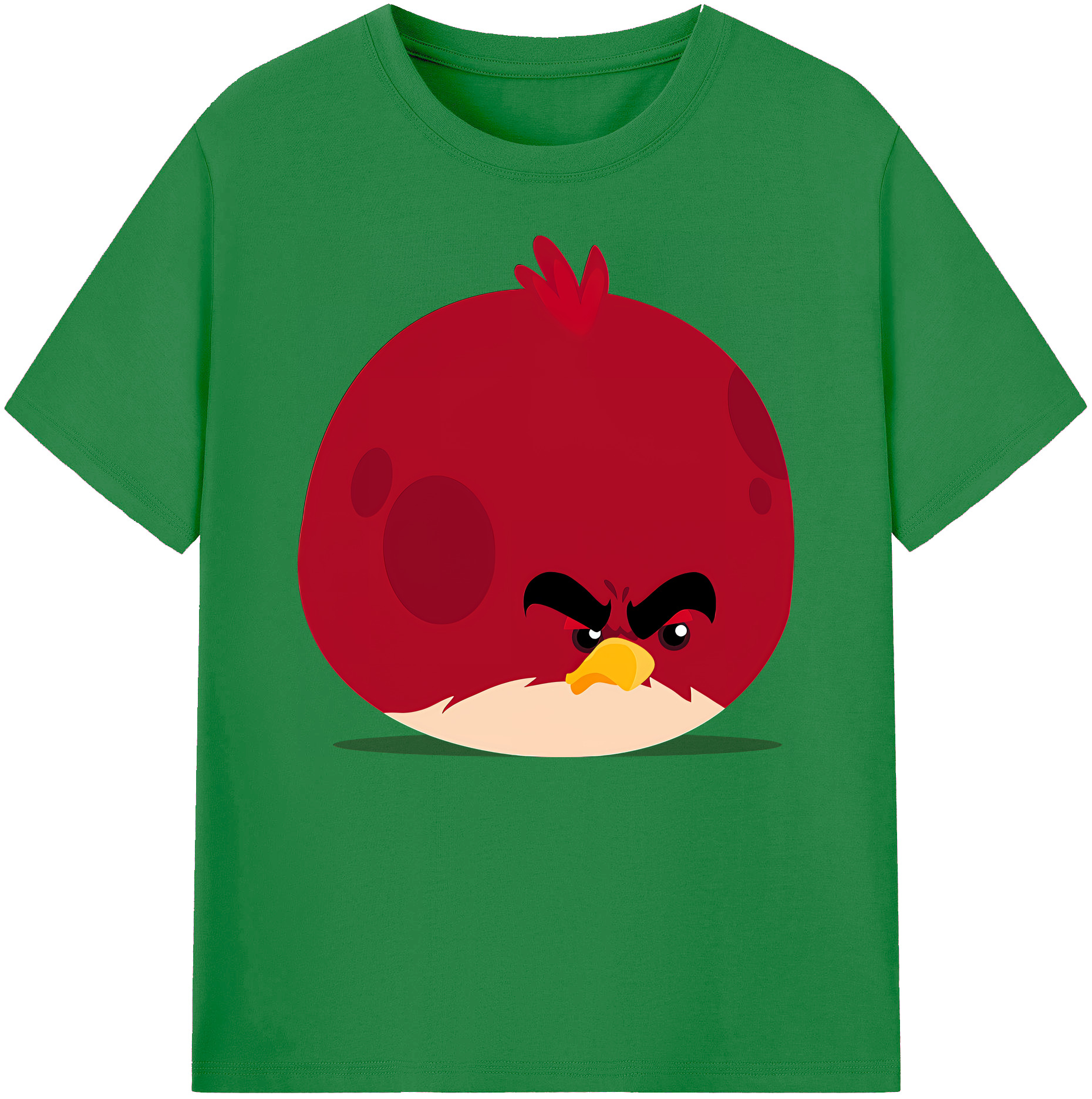 （画像用） Angry Birds アングリーバード 綿100％ メンズ半袖Tシャツ｜肌触りやわらか＆通気性