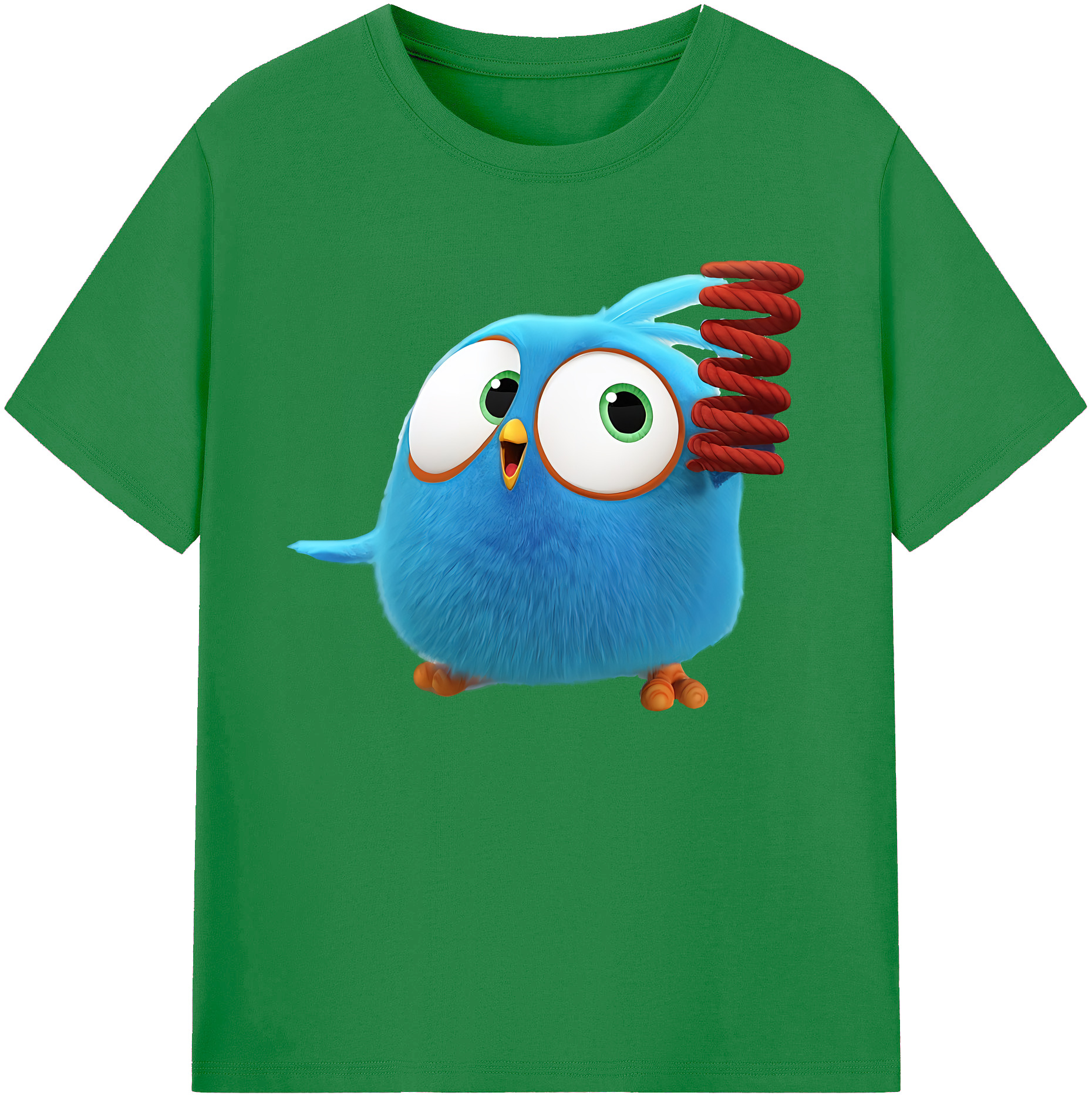 （画像用） Angry Birds アングリーバード 綿100％ メンズ半袖Tシャツ｜肌触りやわらか＆通気性