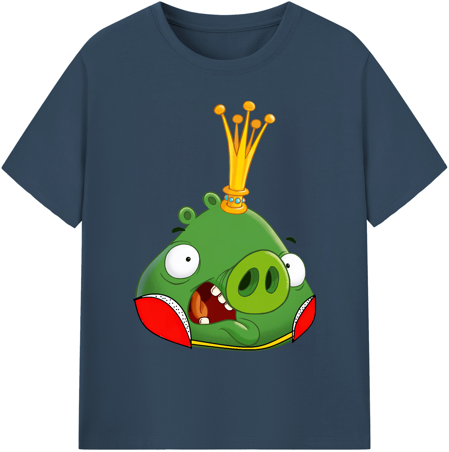 （画像用） Angry Birds アングリーバード 綿100％ メンズ半袖Tシャツ｜肌触りやわらか＆通気性