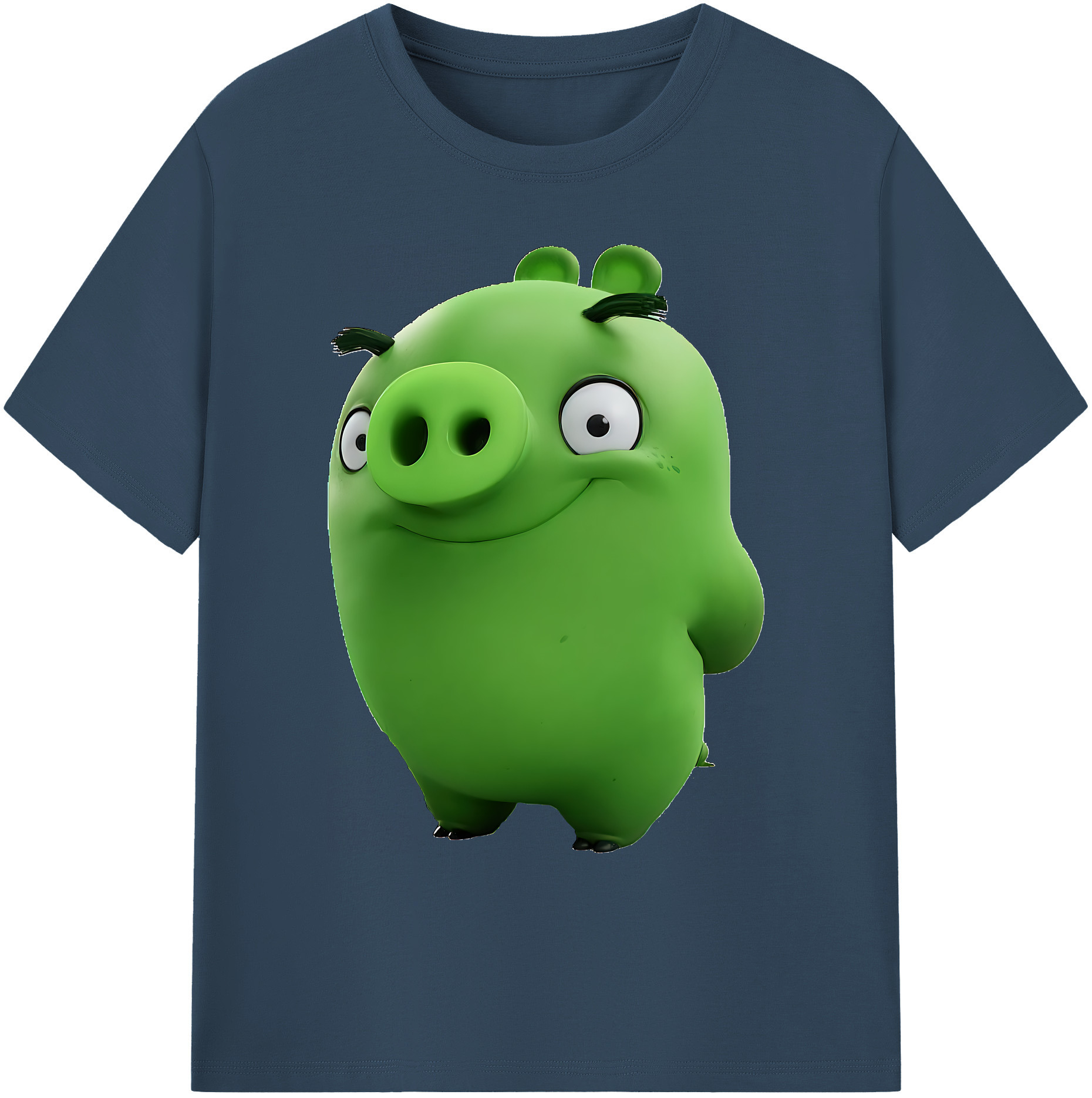 （画像用） Angry Birds アングリーバード 綿100％ メンズ半袖Tシャツ｜肌触りやわらか＆通気性