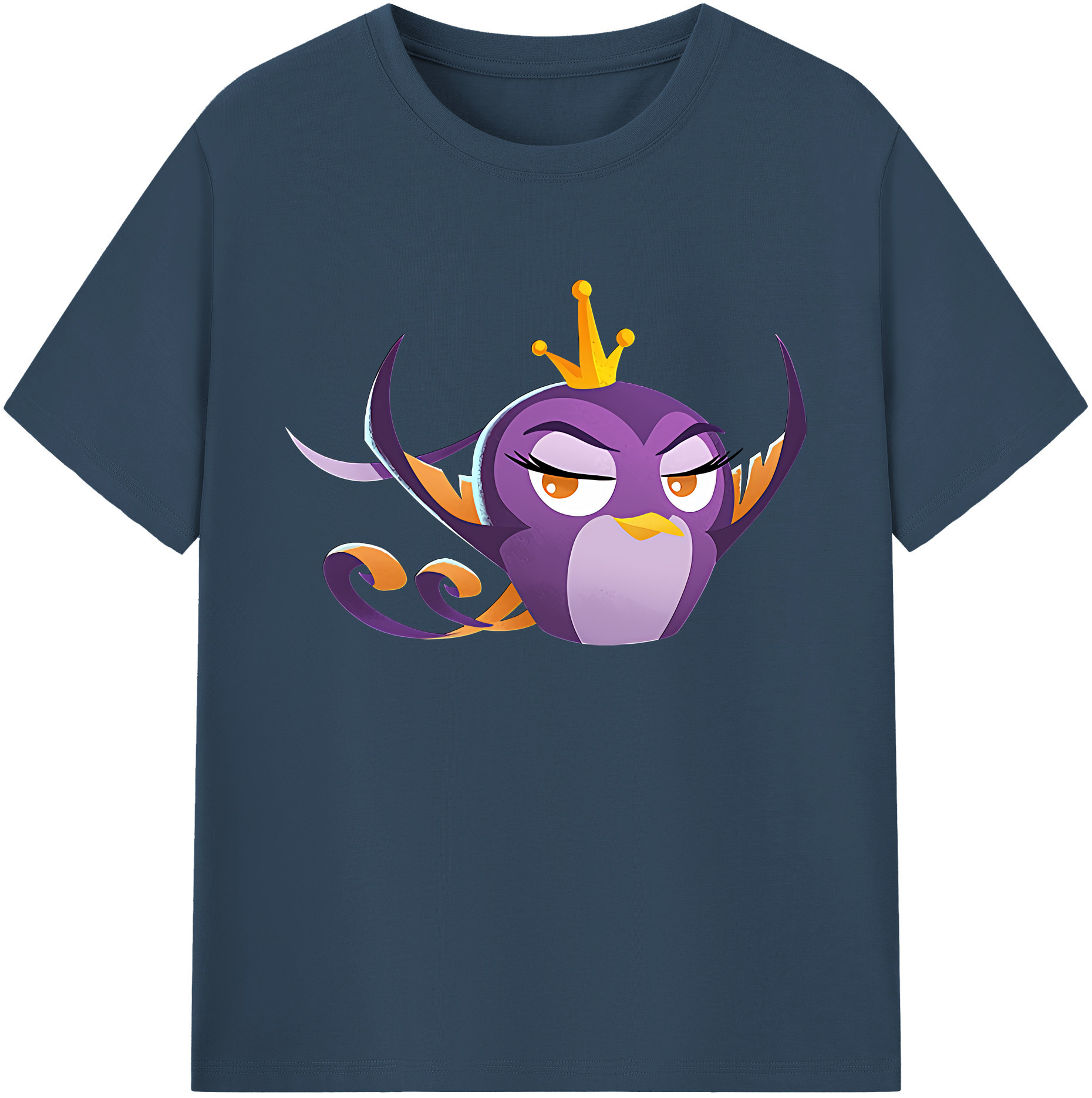 （画像用） Angry Birds アングリーバード 綿100％ メンズ半袖Tシャツ｜肌触りやわらか＆通気性