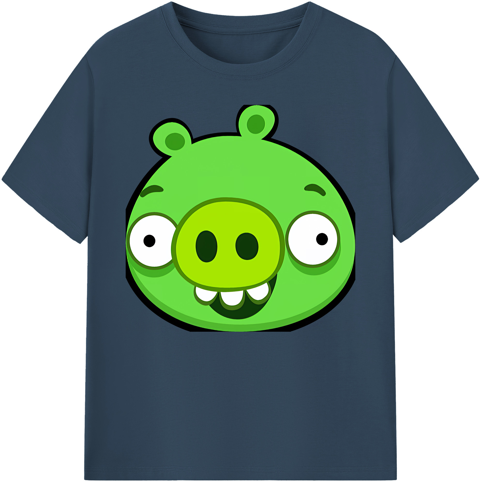 （画像用） Angry Birds アングリーバード 綿100％ メンズ半袖Tシャツ｜肌触りやわらか＆通気性