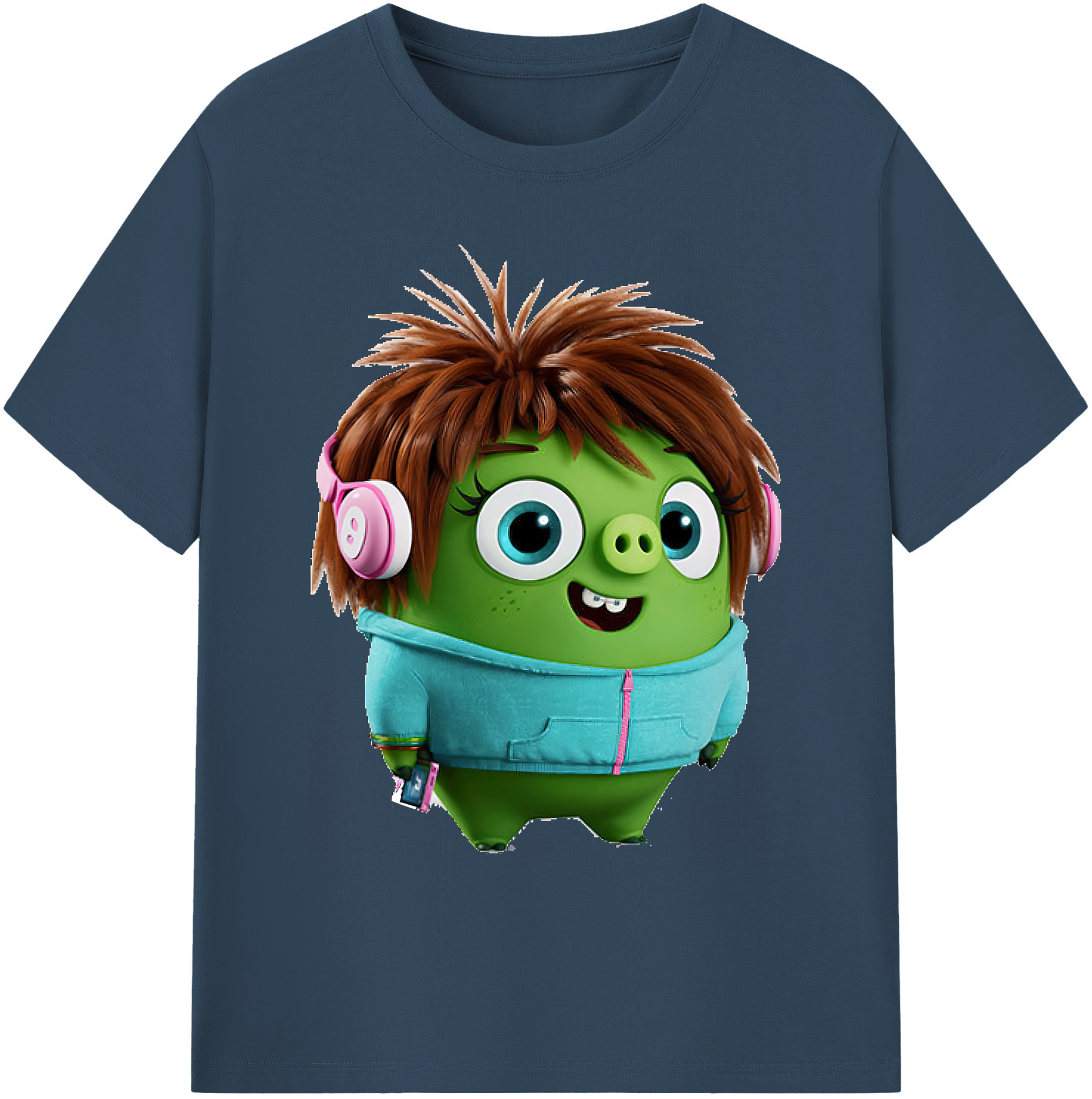 （画像用） Angry Birds アングリーバード 綿100％ メンズ半袖Tシャツ｜肌触りやわらか＆通気性