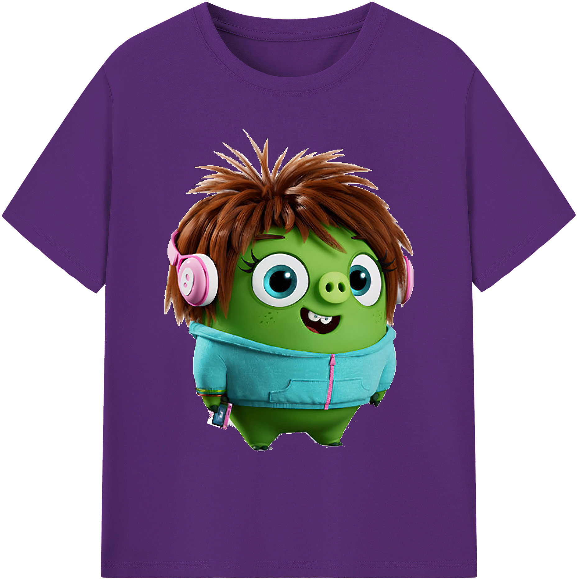 （画像用） Angry Birds アングリーバード 綿100％ メンズ半袖Tシャツ｜肌触りやわらか＆通気性