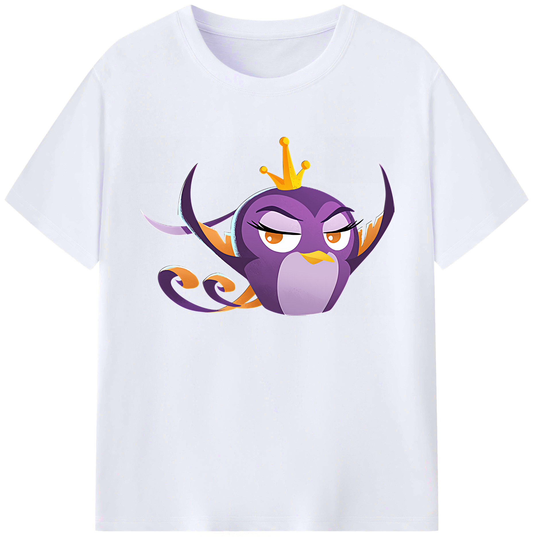（画像用） Angry Birds アングリーバード 綿100％ メンズ半袖Tシャツ｜肌触りやわらか＆通気性