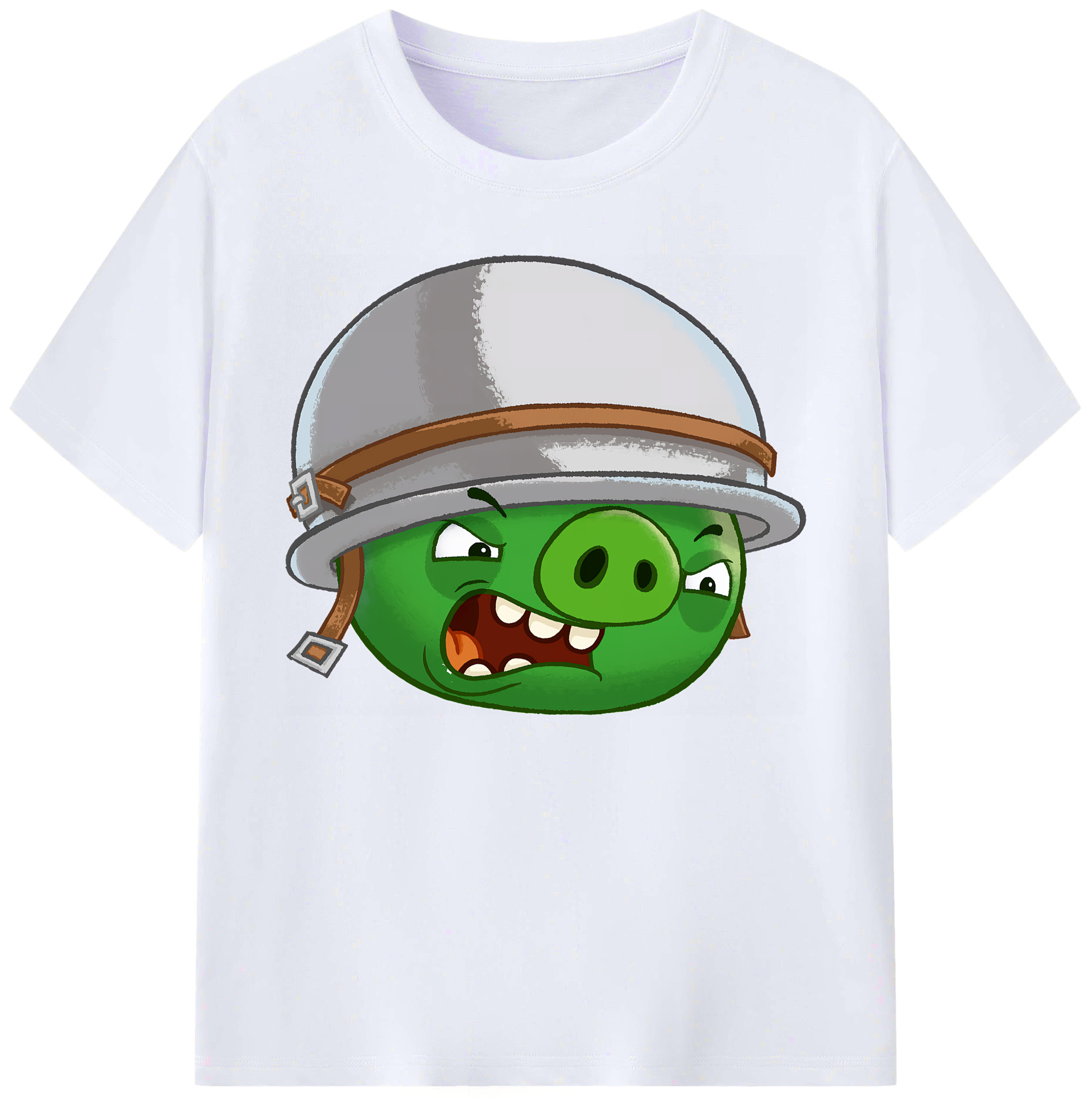 （画像用） Angry Birds アングリーバード 綿100％ メンズ半袖Tシャツ｜肌触りやわらか＆通気性
