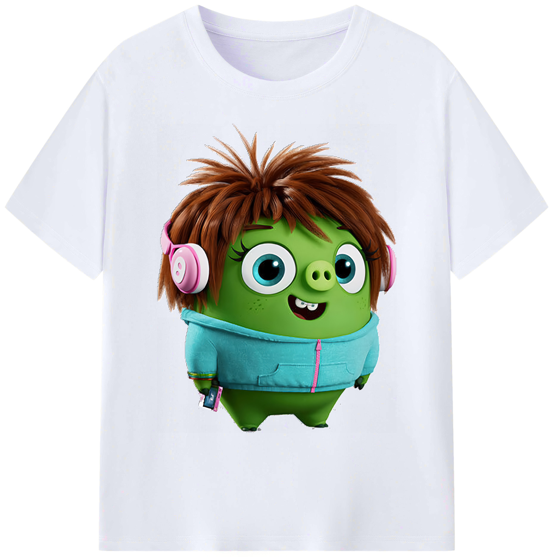 （画像用） Angry Birds アングリーバード 綿100％ メンズ半袖Tシャツ｜肌触りやわらか＆通気性