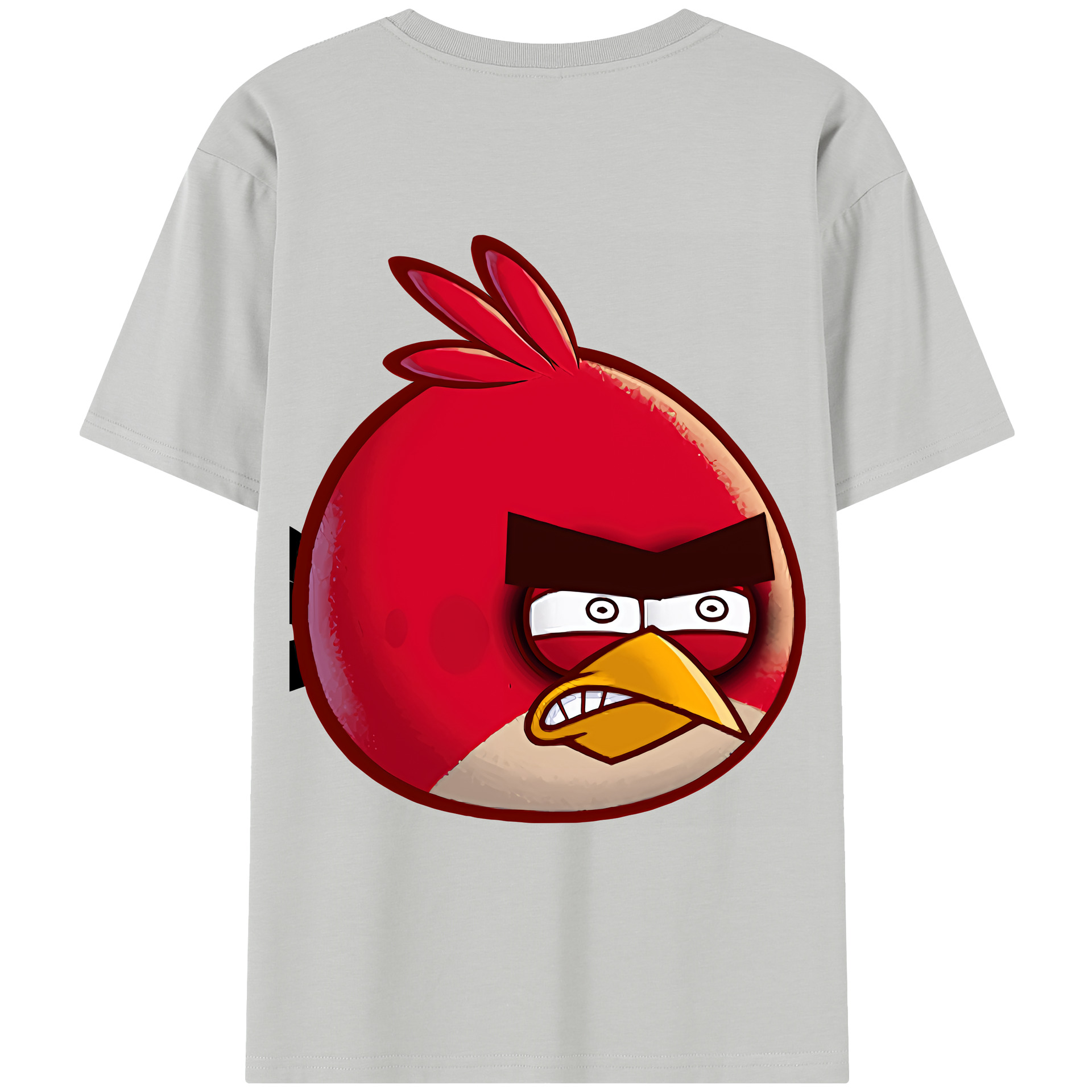 （画像用） Angry Birds アングリーバード レディース半袖Tシャツ(バックプリント)
