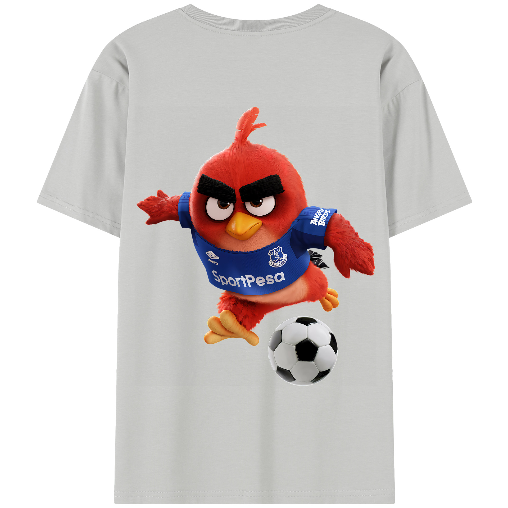 （画像用） Angry Birds アングリーバード レディース半袖Tシャツ(バックプリント)