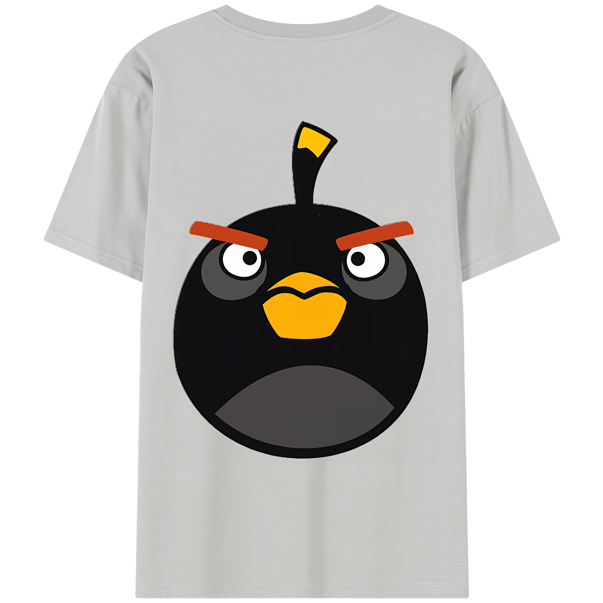 （画像用） Angry Birds アングリーバード レディース半袖Tシャツ(バックプリント)