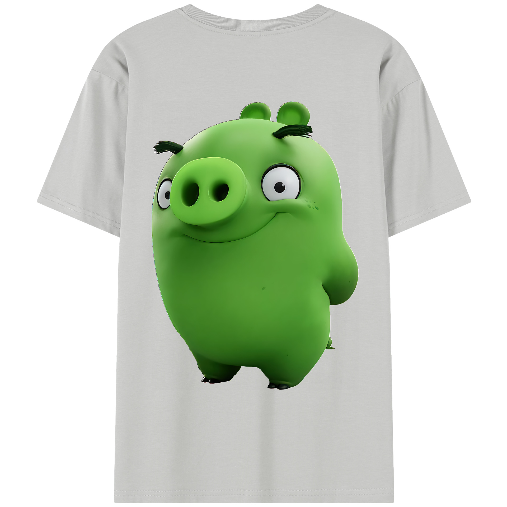 （画像用） Angry Birds アングリーバード レディース半袖Tシャツ(バックプリント)