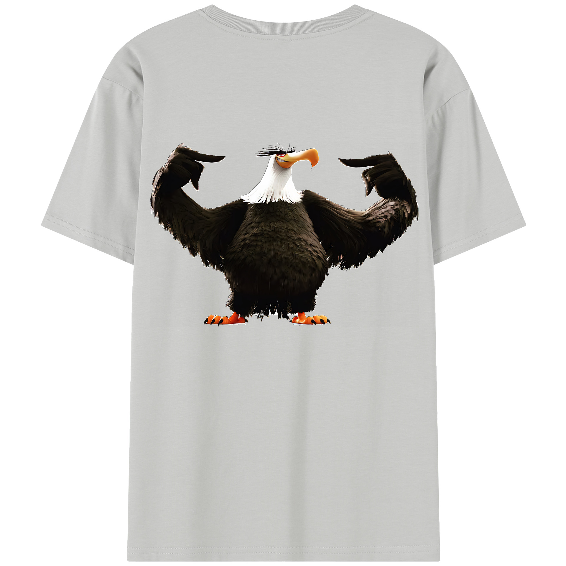 （画像用） Angry Birds アングリーバード レディース半袖Tシャツ(バックプリント)