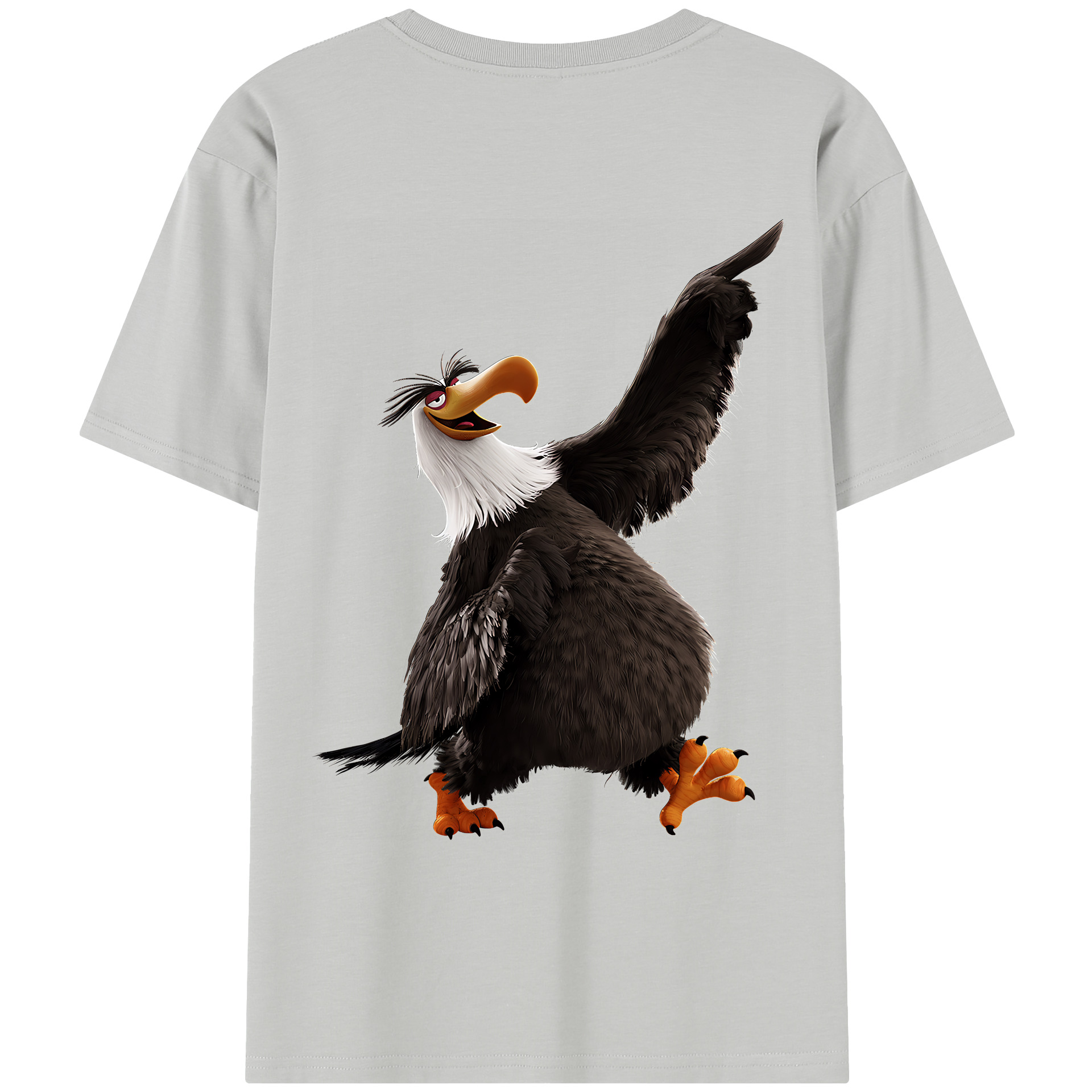 （画像用） Angry Birds アングリーバード レディース半袖Tシャツ(バックプリント)