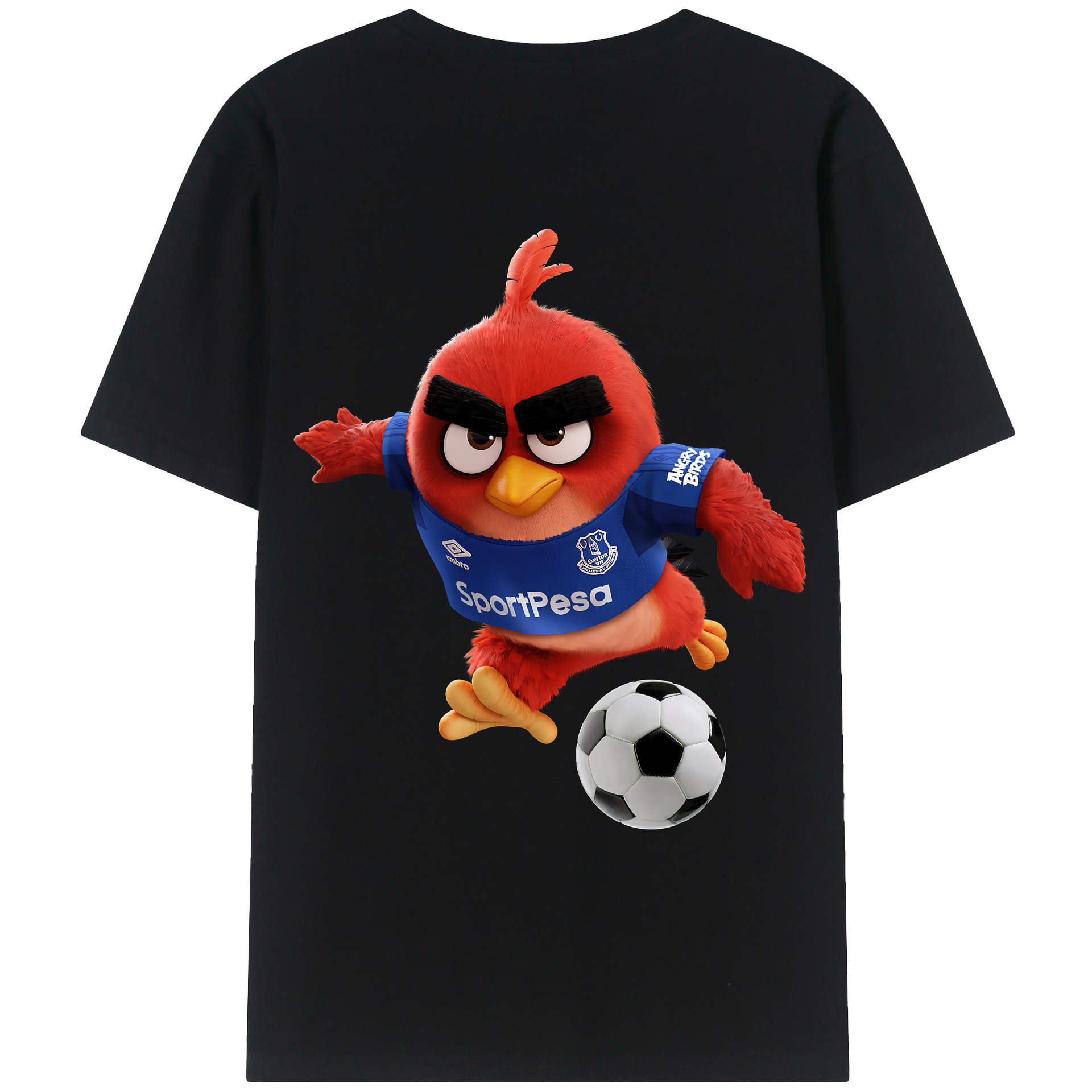 （画像用） Angry Birds アングリーバード レディース半袖Tシャツ(バックプリント)
