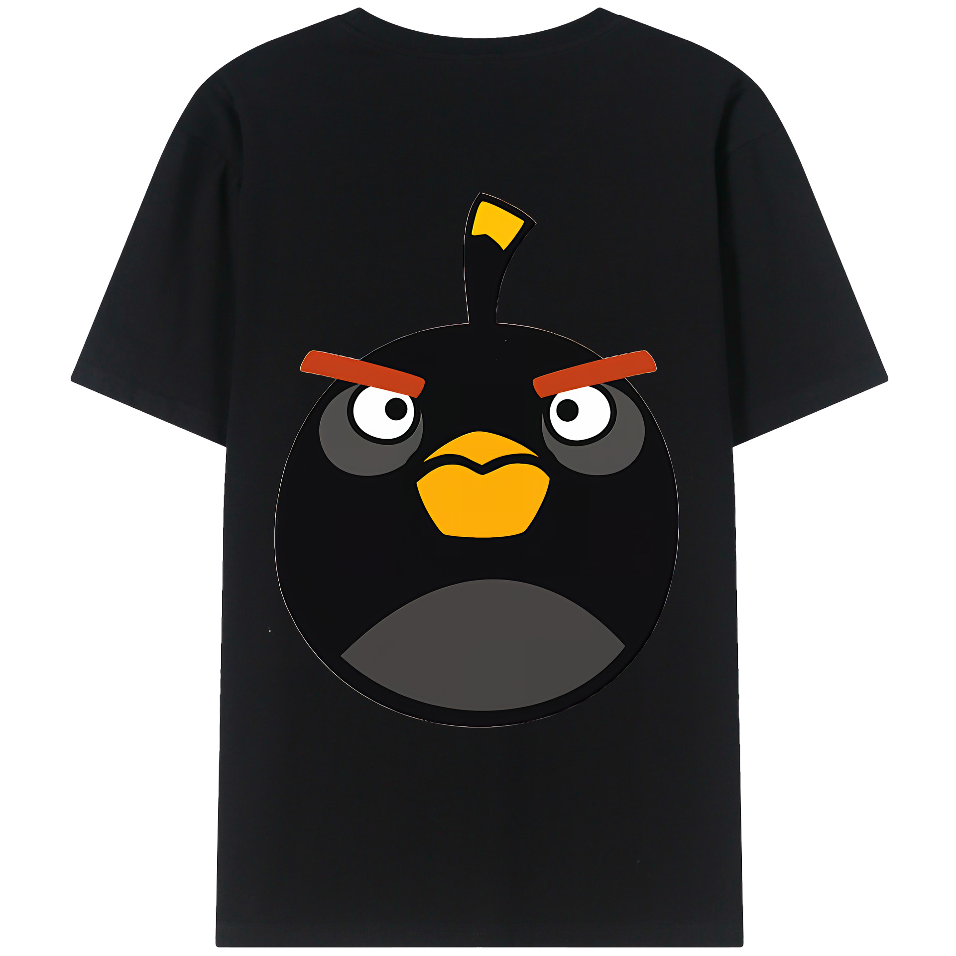 （画像用） Angry Birds アングリーバード レディース半袖Tシャツ(バックプリント)