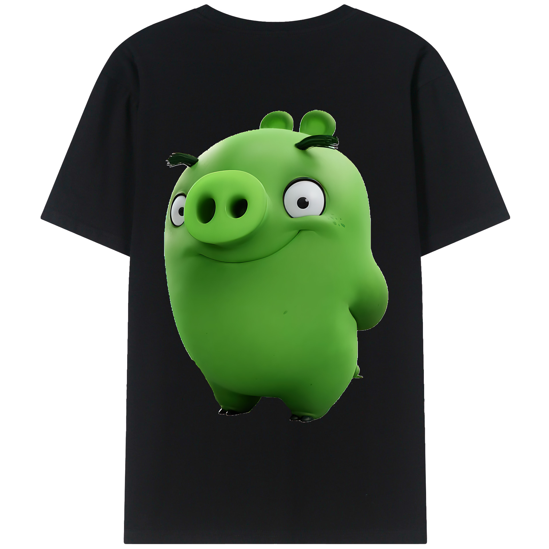 （画像用） Angry Birds アングリーバード レディース半袖Tシャツ(バックプリント)