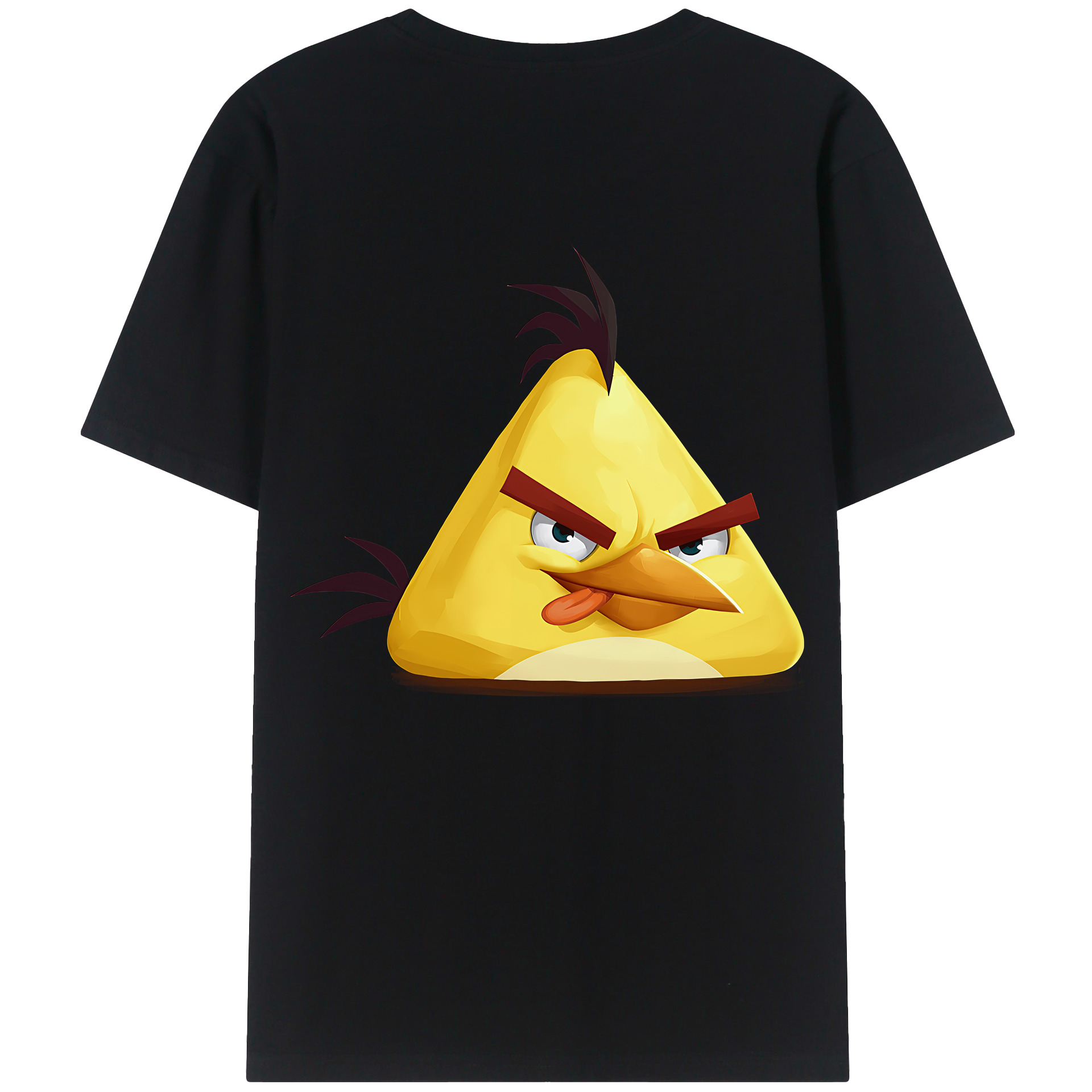 （画像用） Angry Birds アングリーバード レディース半袖Tシャツ(バックプリント)