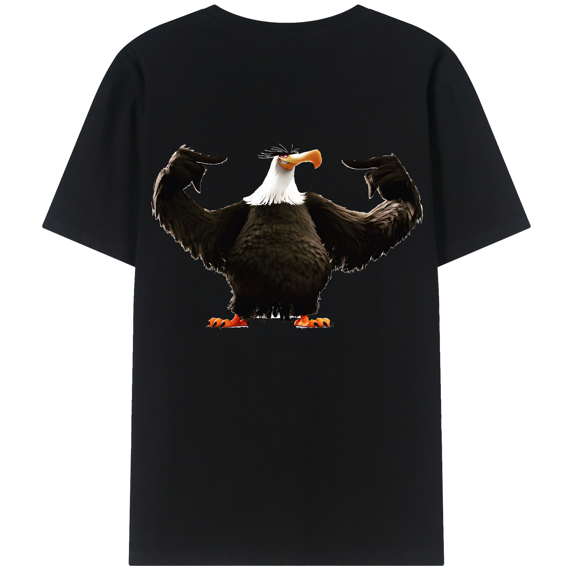 （画像用） Angry Birds アングリーバード レディース半袖Tシャツ(バックプリント)