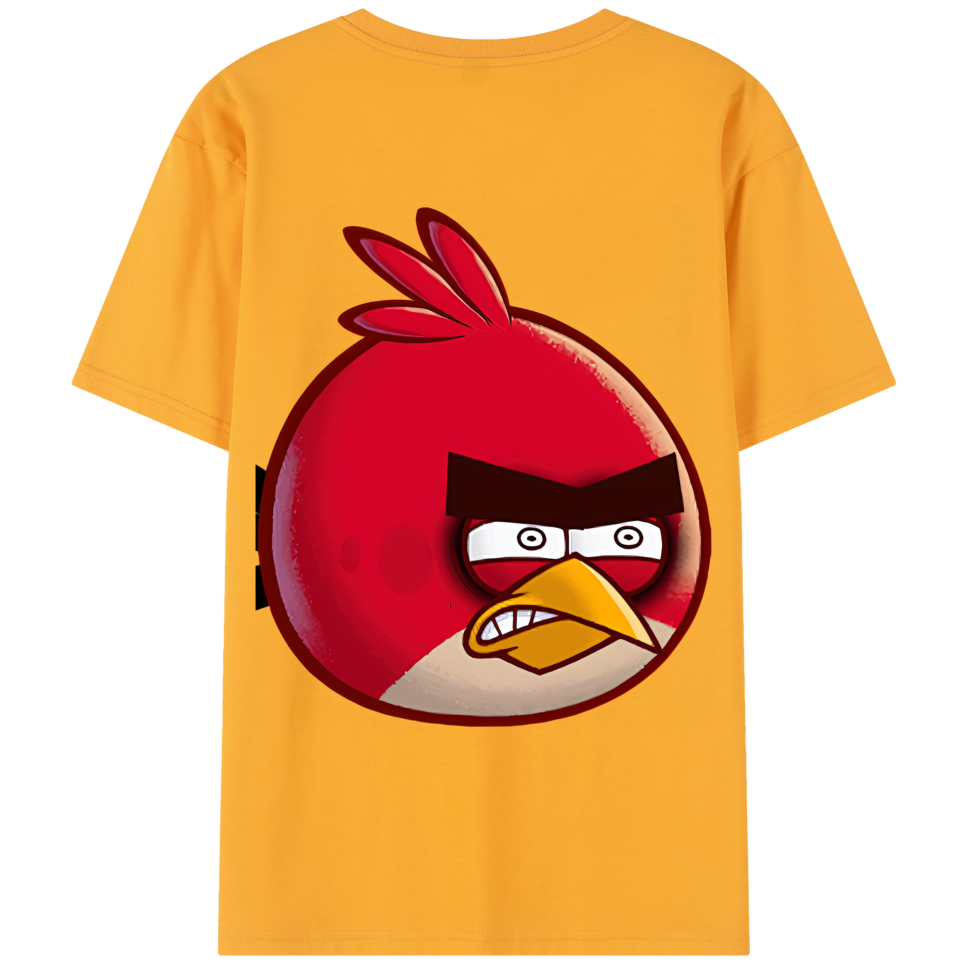 （画像用） Angry Birds アングリーバード レディース半袖Tシャツ(バックプリント)