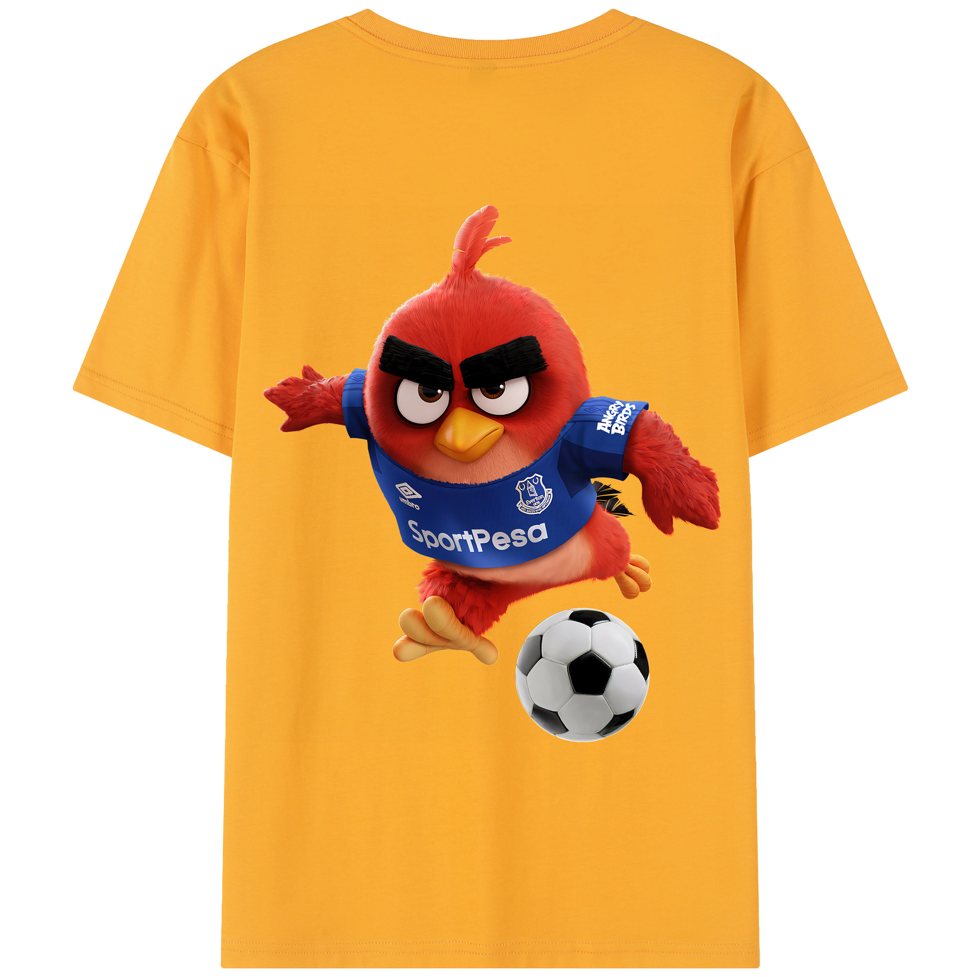 （画像用） Angry Birds アングリーバード レディース半袖Tシャツ(バックプリント)