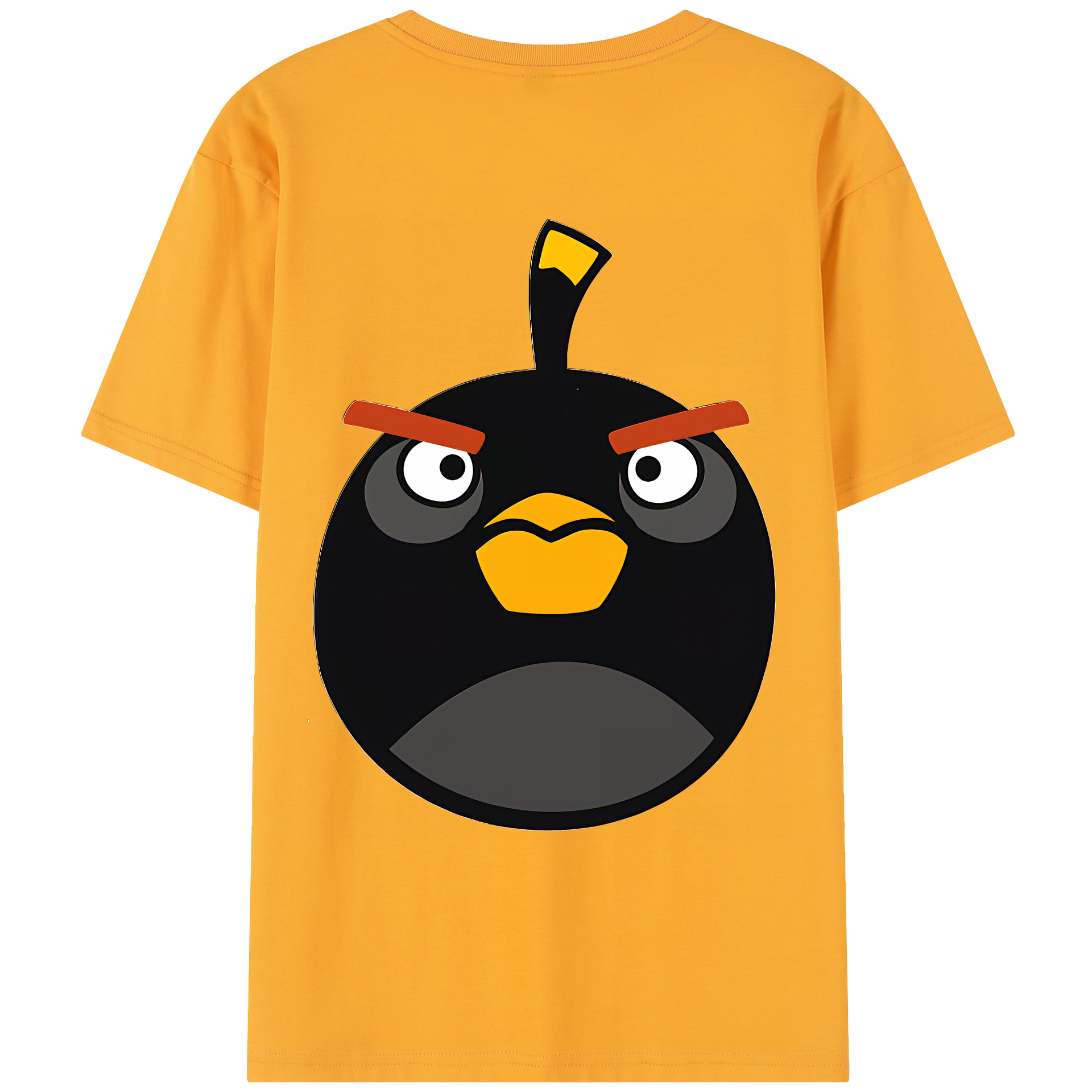 （画像用） Angry Birds アングリーバード レディース半袖Tシャツ(バックプリント)